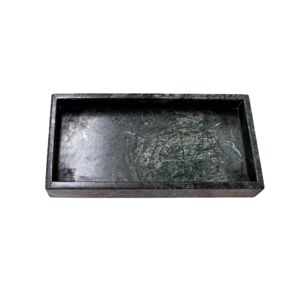 GREEN MARBLE TRAY