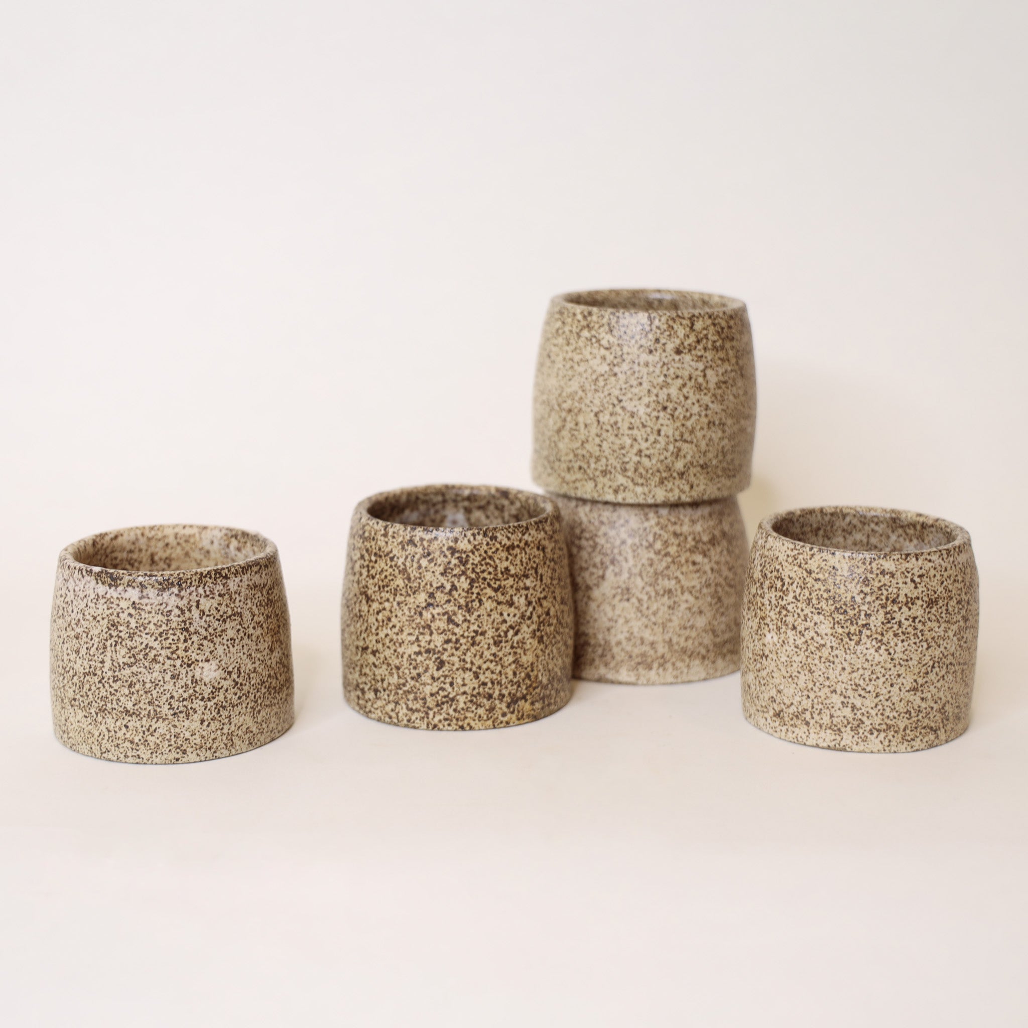 Hand Thrown Espresso Cups & Plates