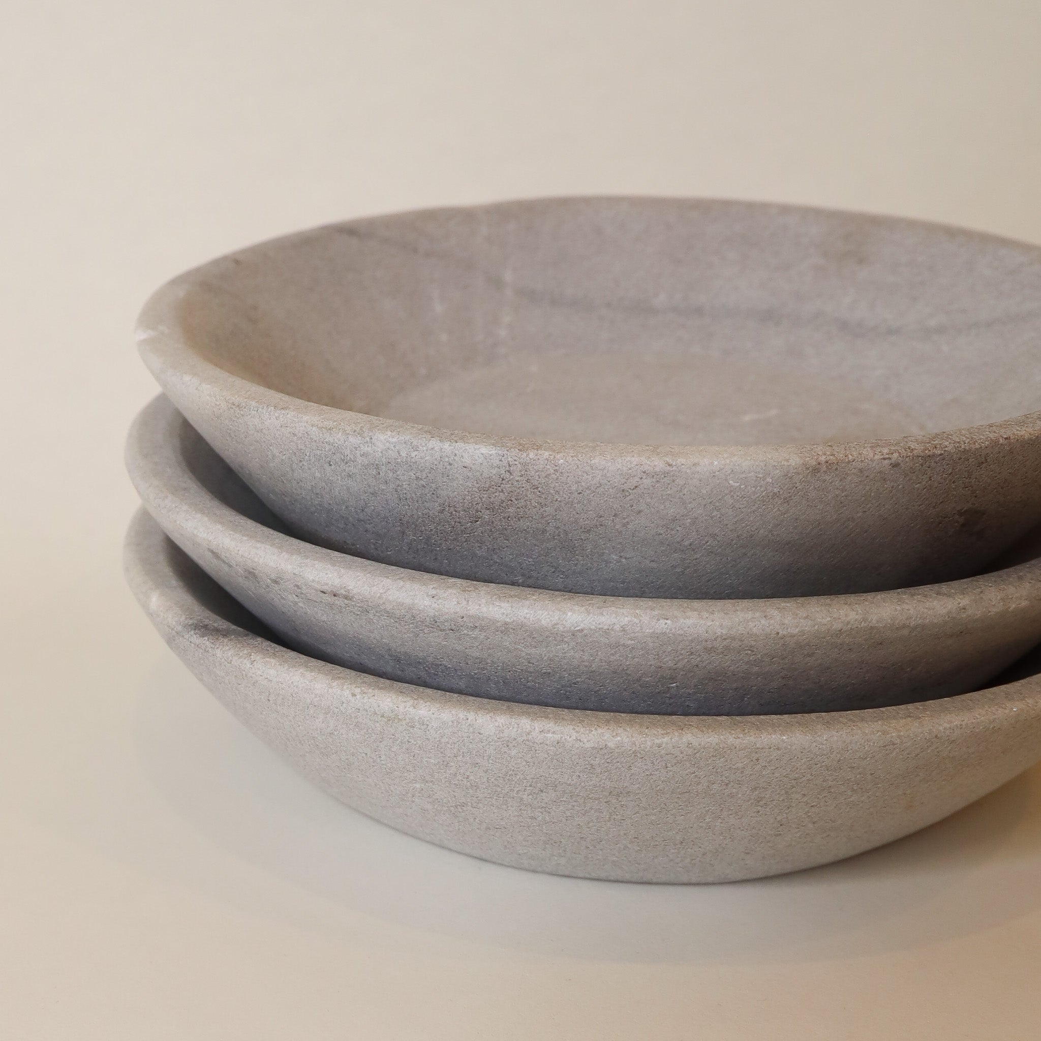 Hand-Carved Marble Bowls