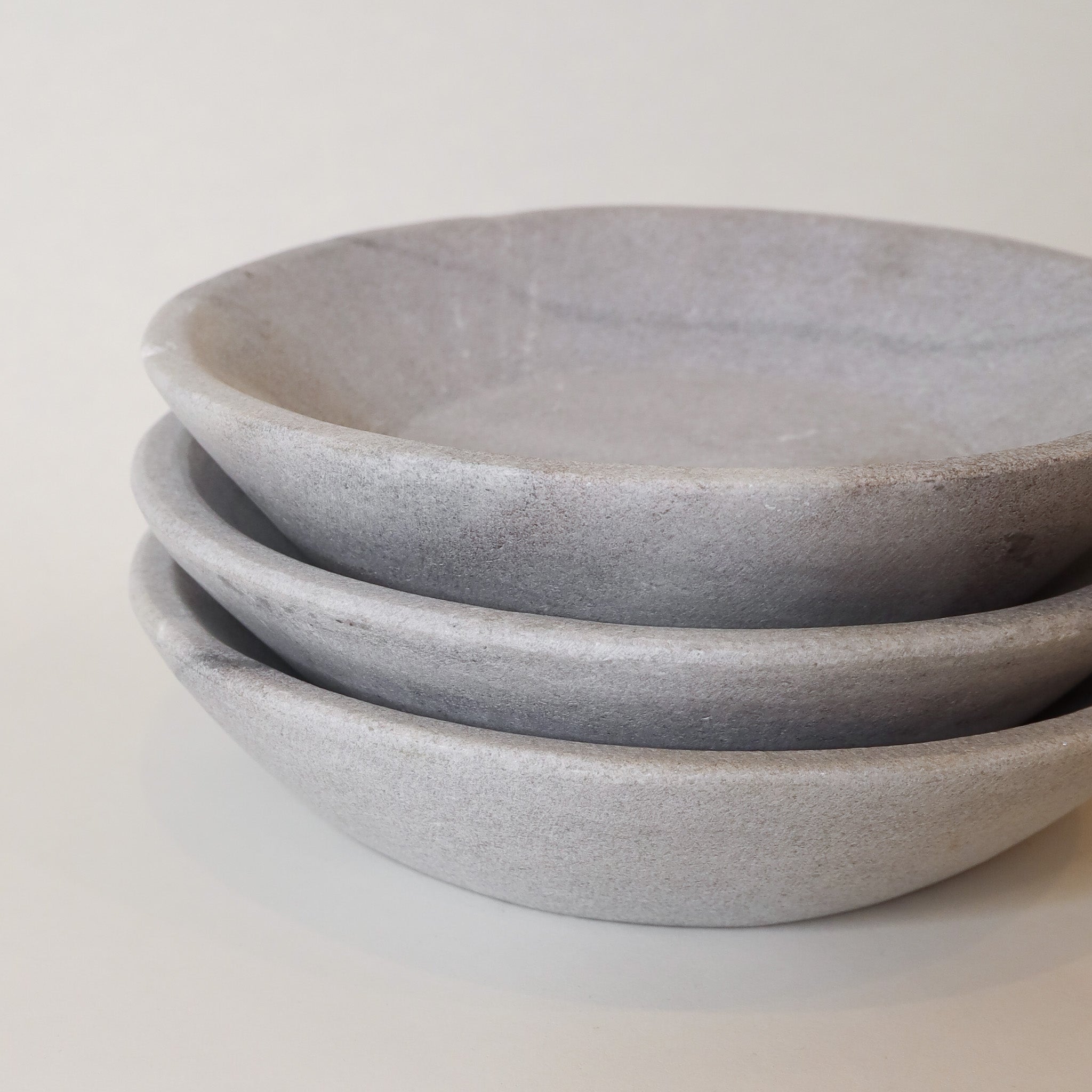 Hand-Carved Marble Bowls