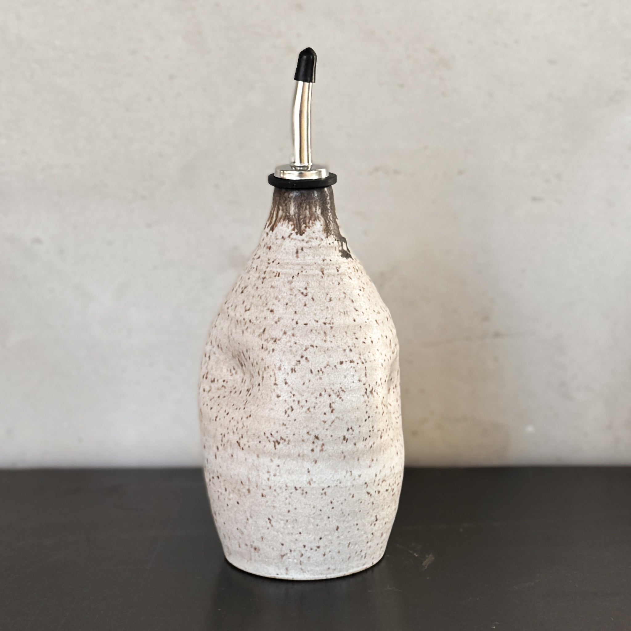 Hand-Thrown Oil Cruet
