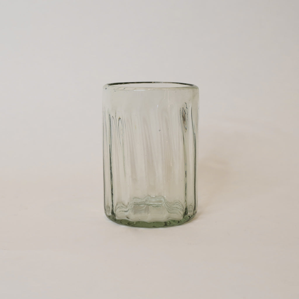 Handblown Fluted Glass
