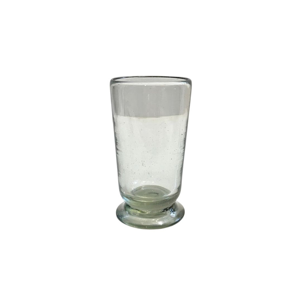 Handblown Footed Drinking Glass