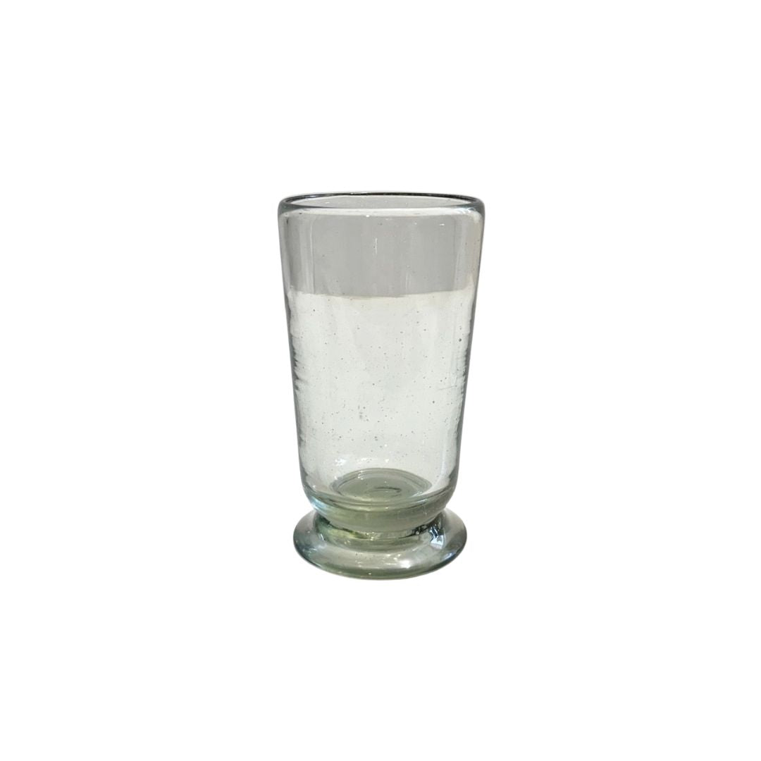 Handblown Footed Drinking Glass