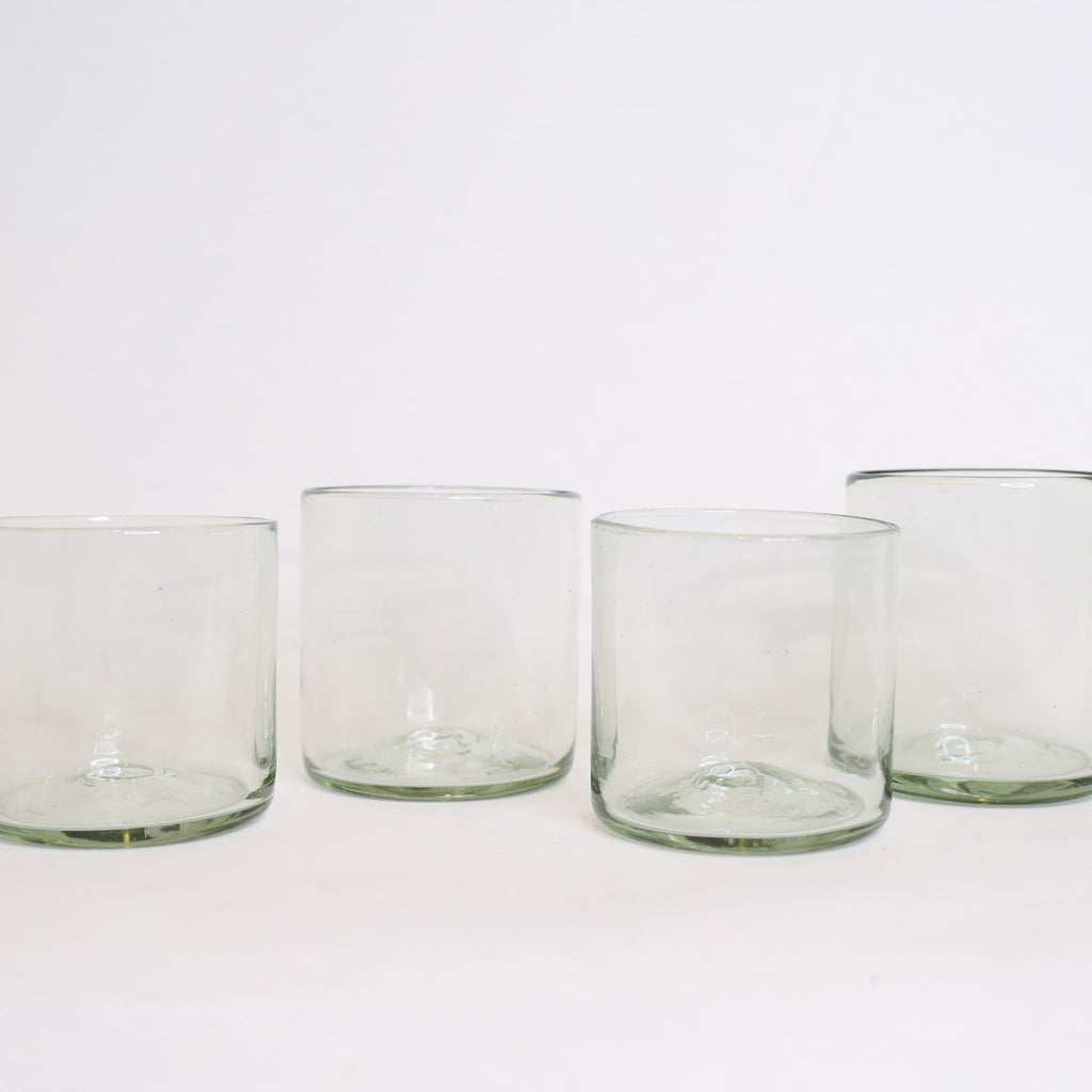 Handblown Rock Glass