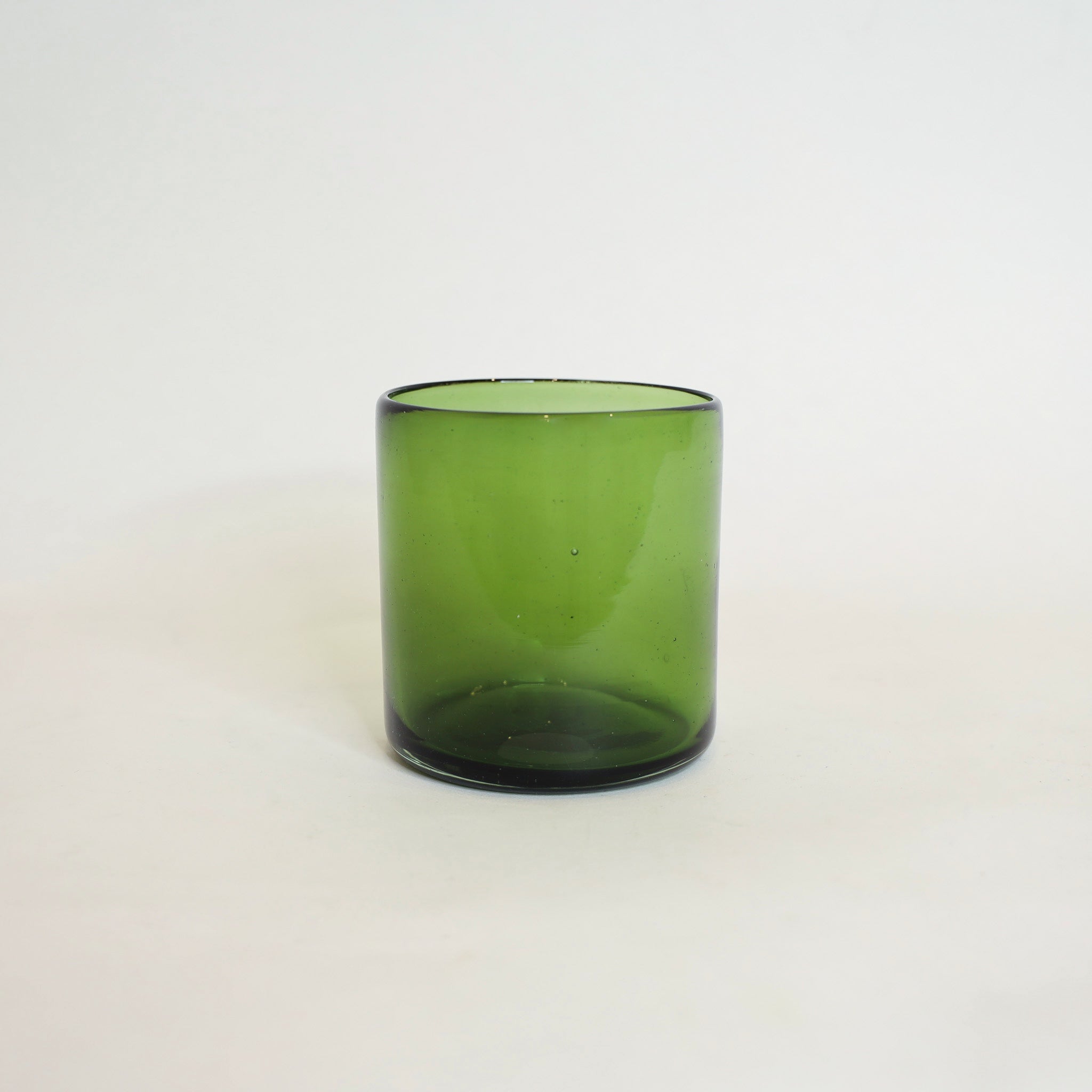 Handblown Rock Glass | Green