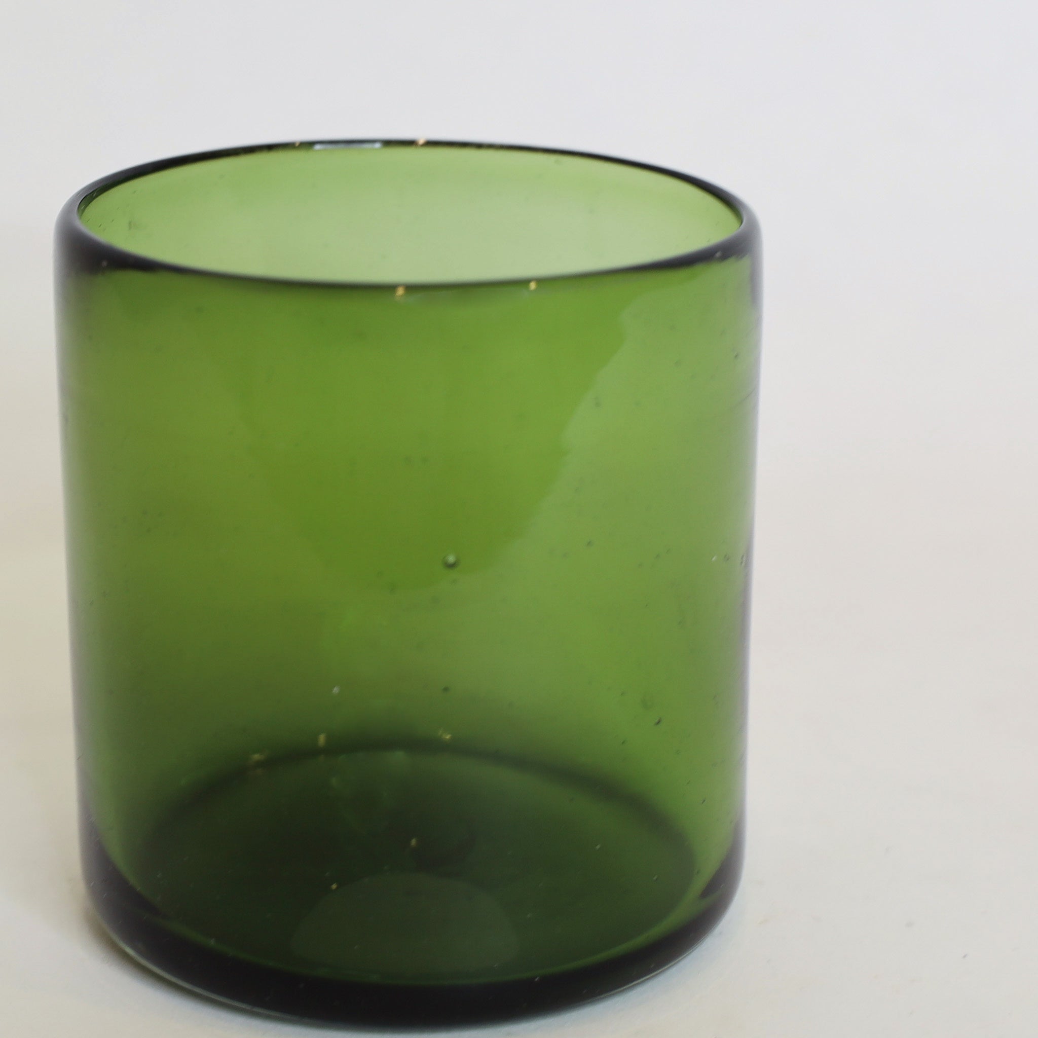 Handblown Rock Glass | Green