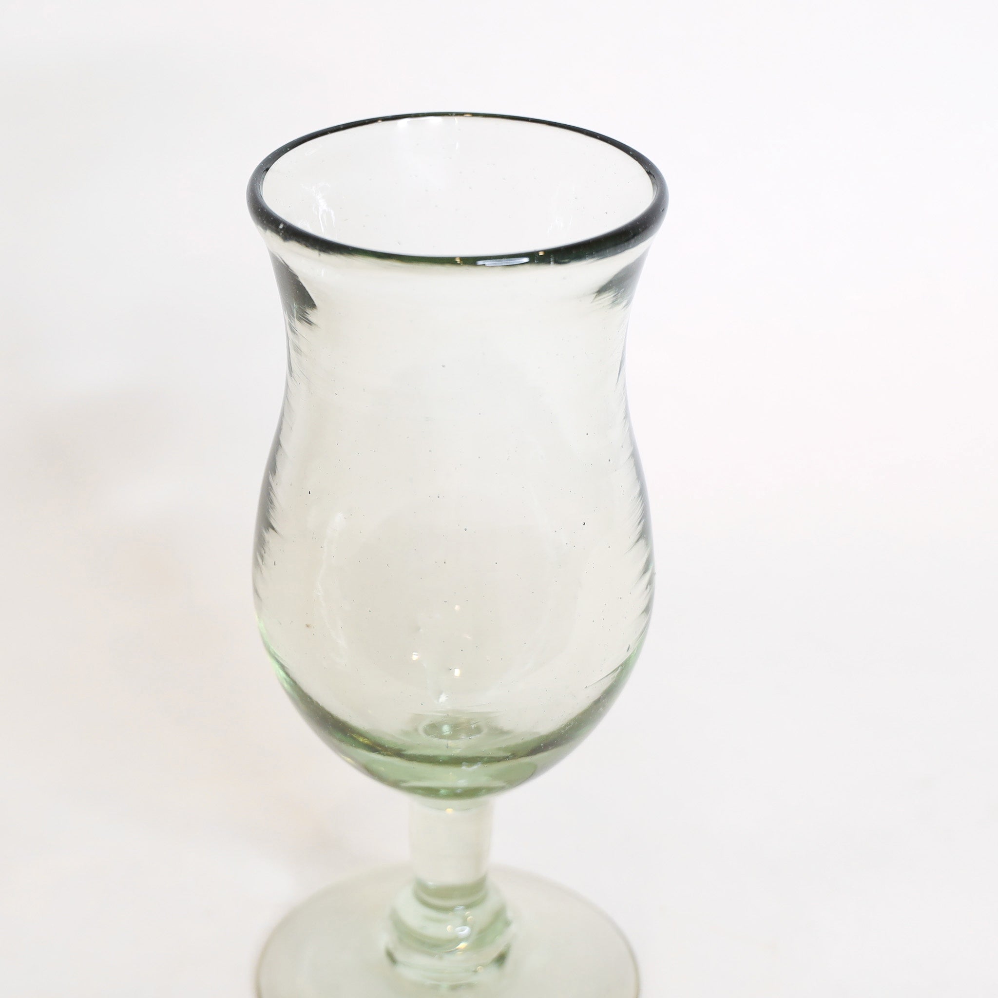 Handblown Tulip Glass