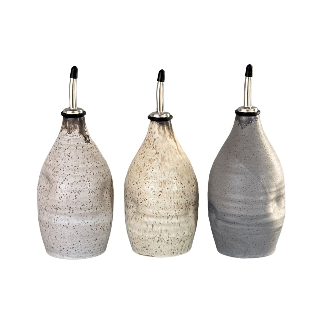 Hand-Thrown Oil Cruet