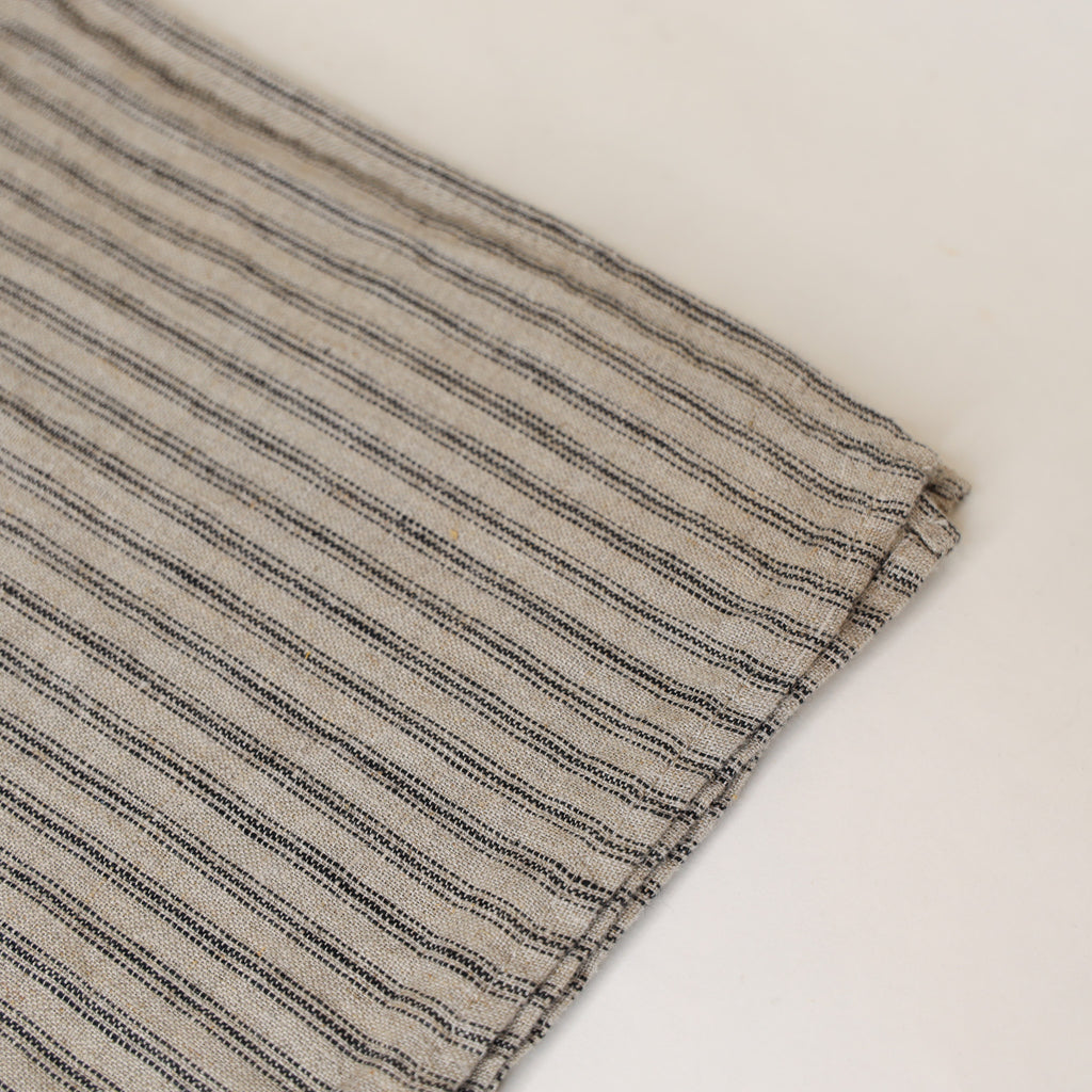 Liam Stripe Linen Towel