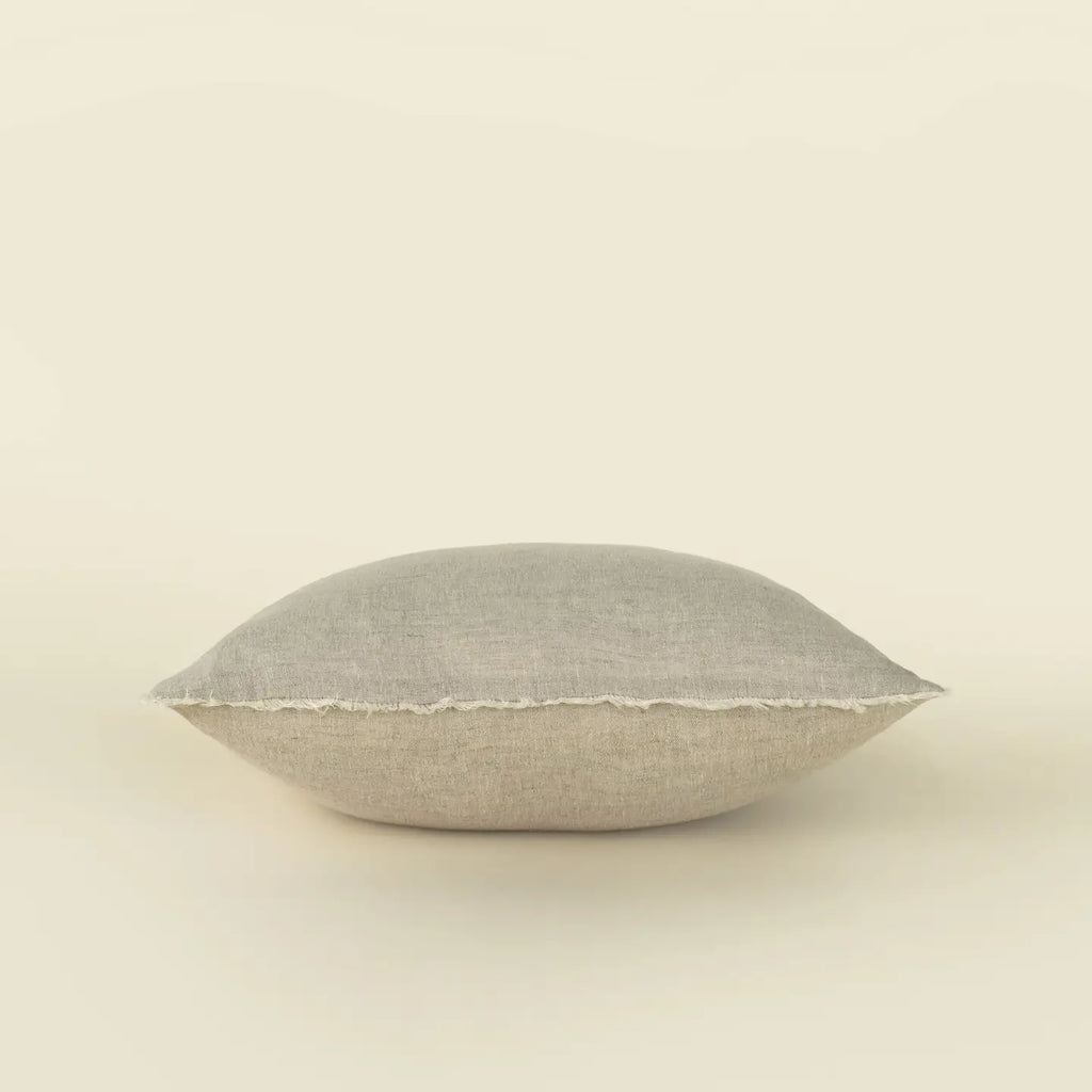 Lina Linen Throw Pillow | Natural