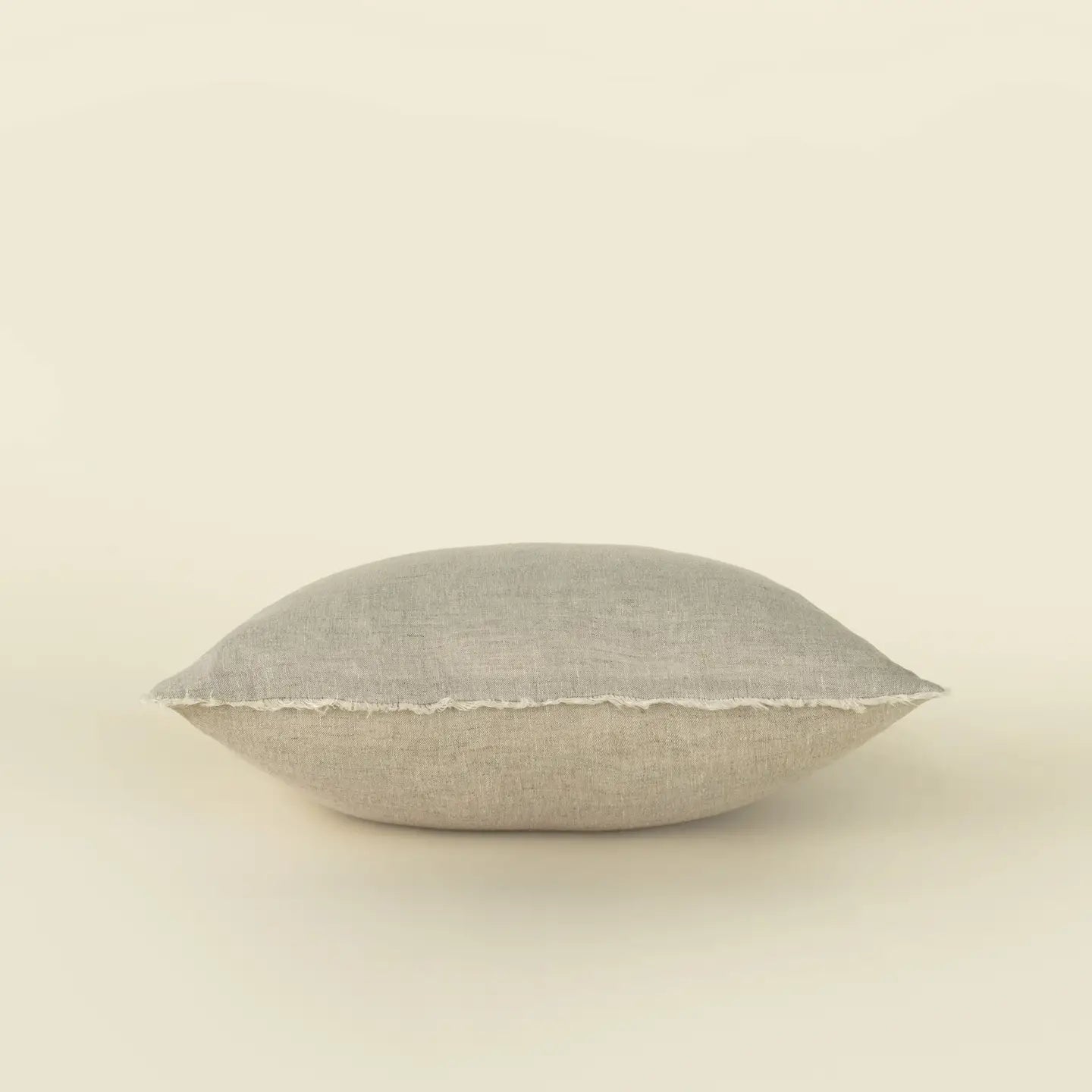 Lina Linen Throw Pillow | Natural