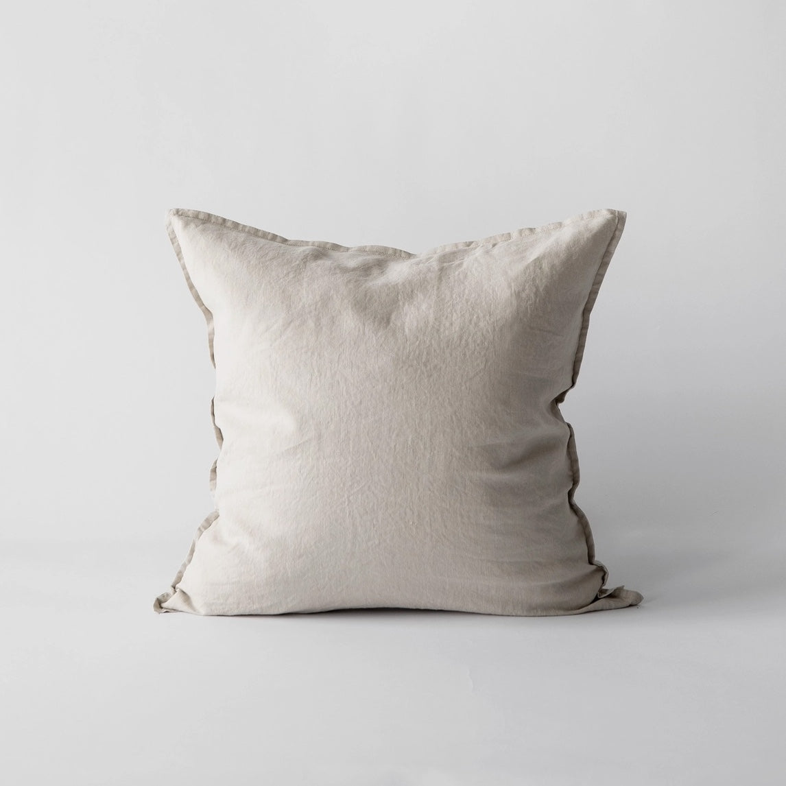 Linen Throw Pillow | Sand