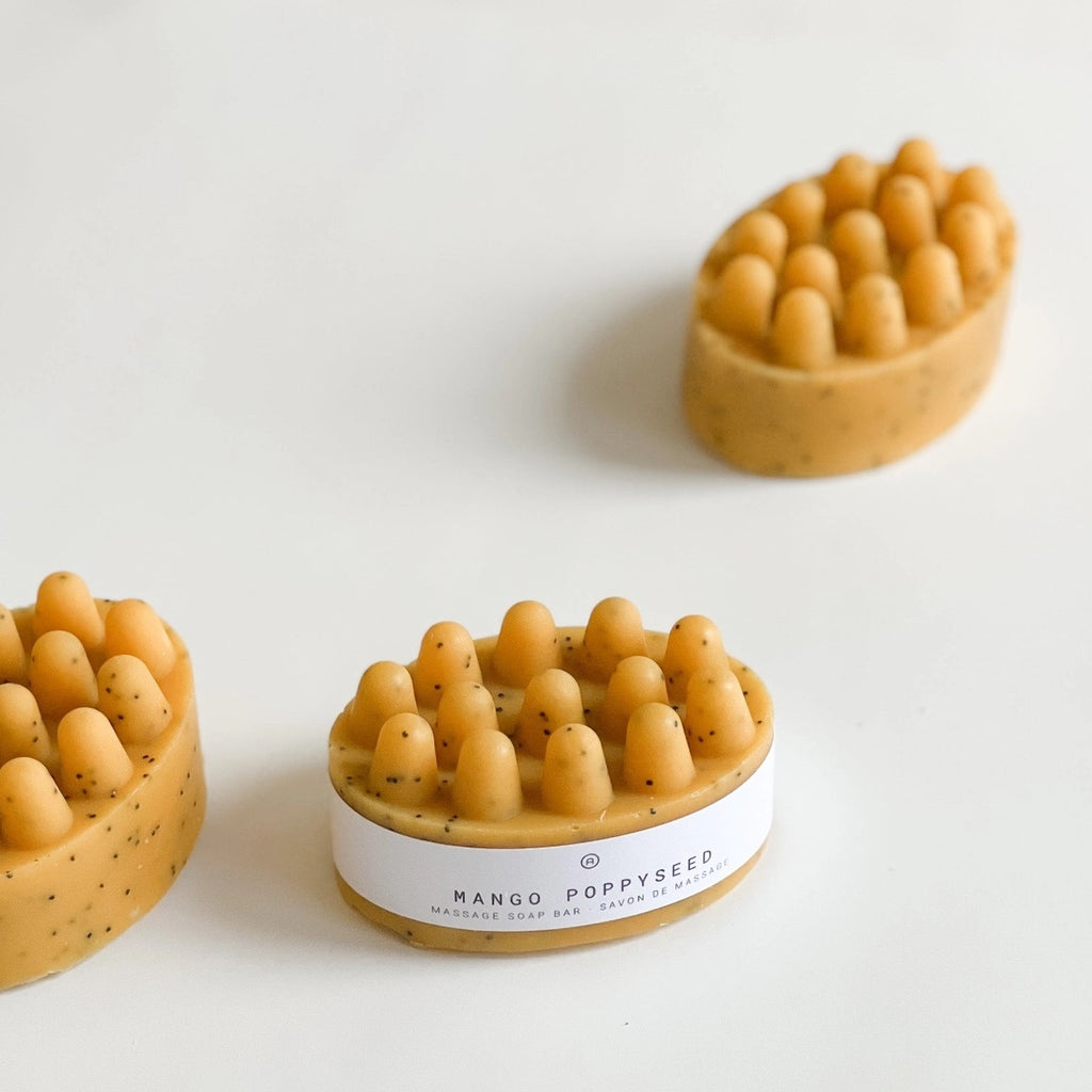 Mango Poppyseed Massage Soap Bar