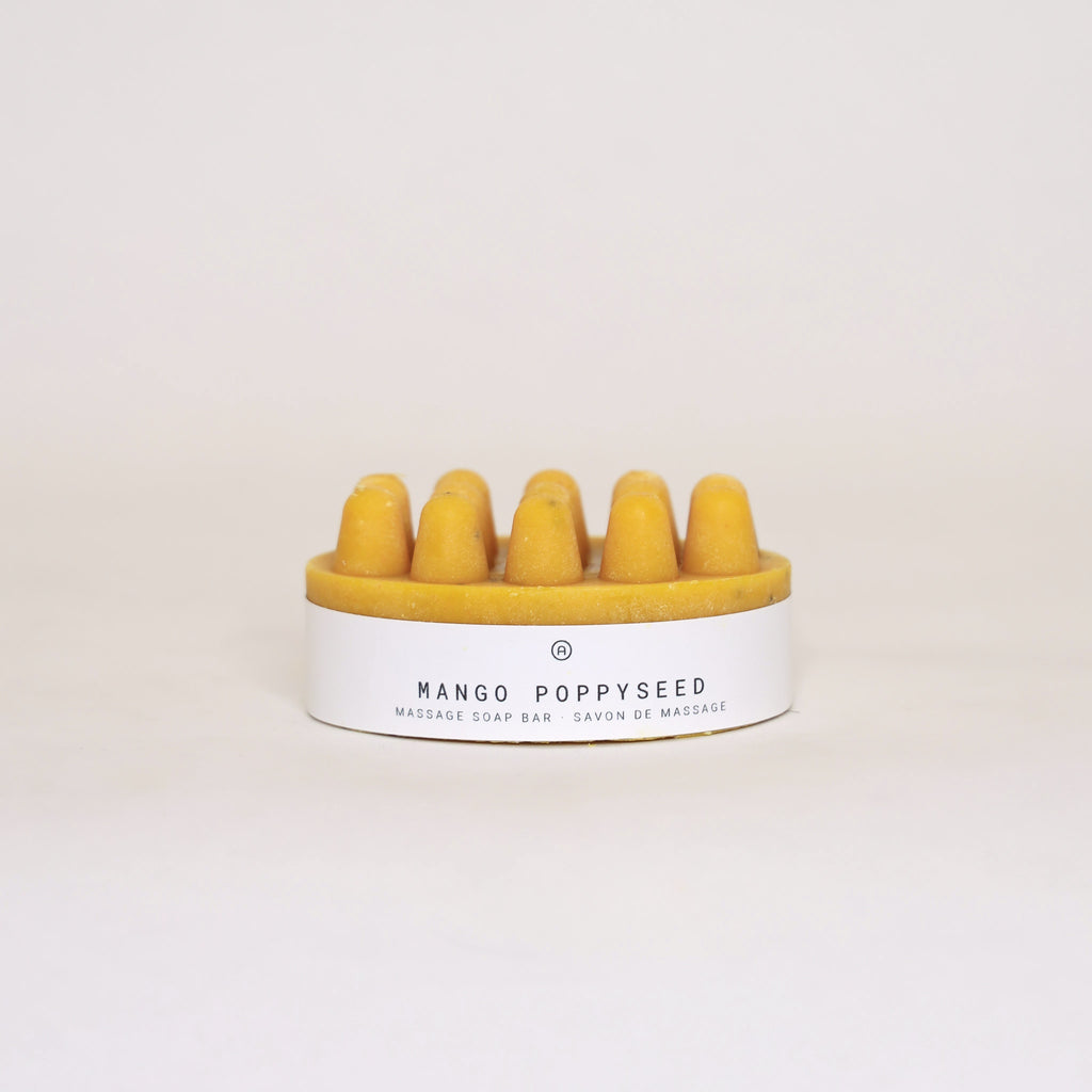 Mango Poppyseed Massage Soap Bar