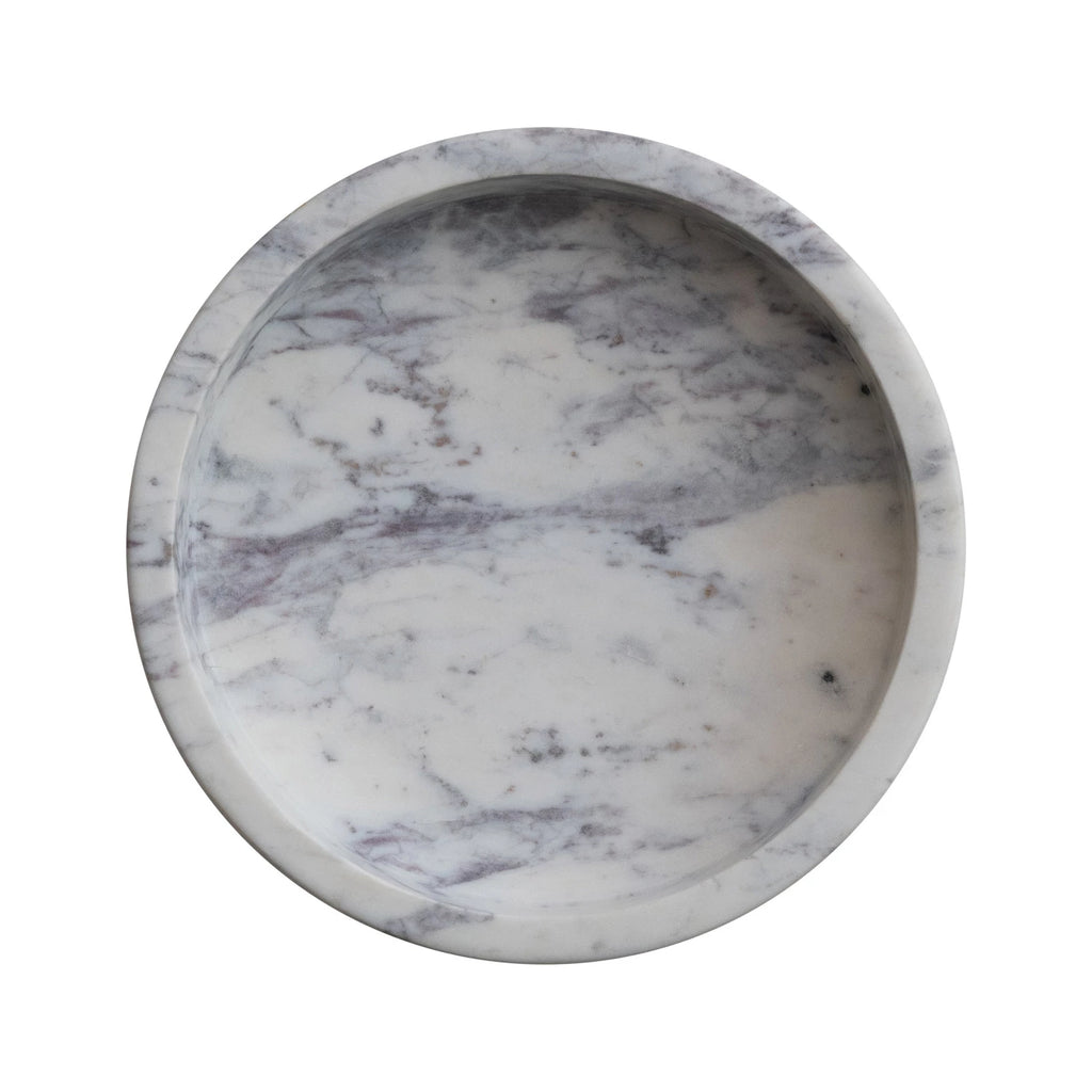 Marble Footed Bowl