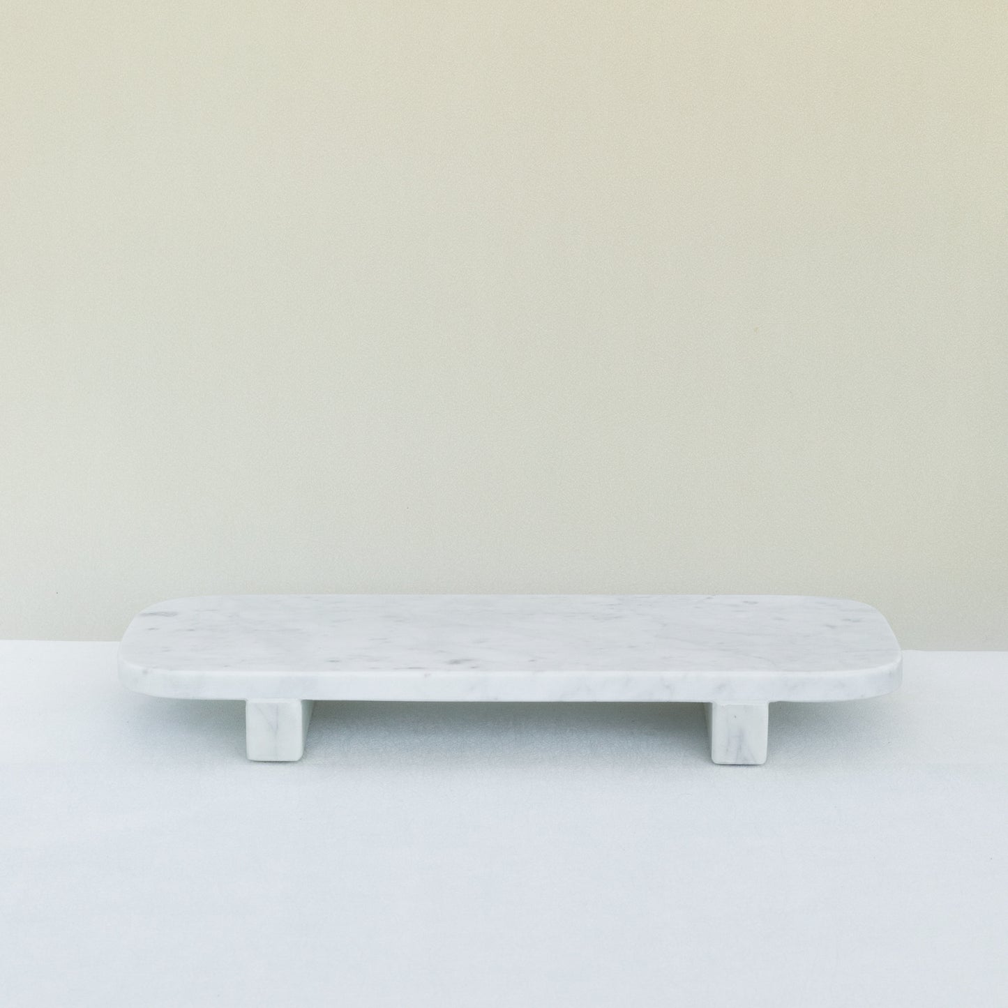 FOOTED MARBLE TRAY