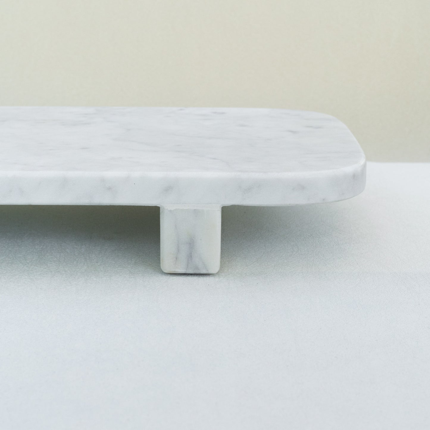 FOOTED MARBLE TRAY