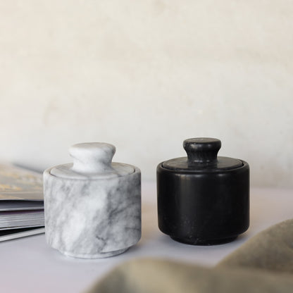 MARBLE LIDDED CELLAR