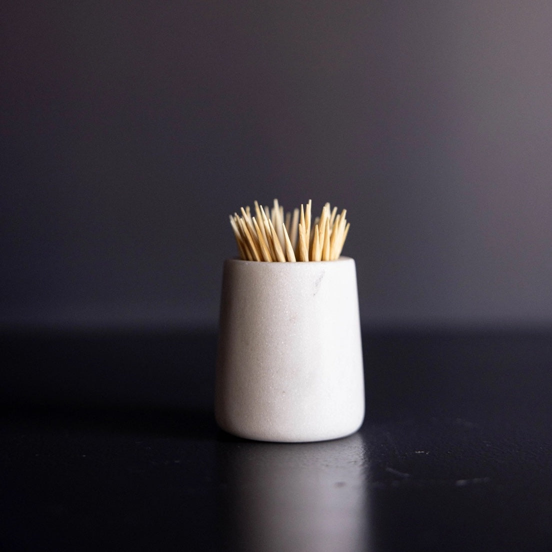 Marble Toothpick Holder