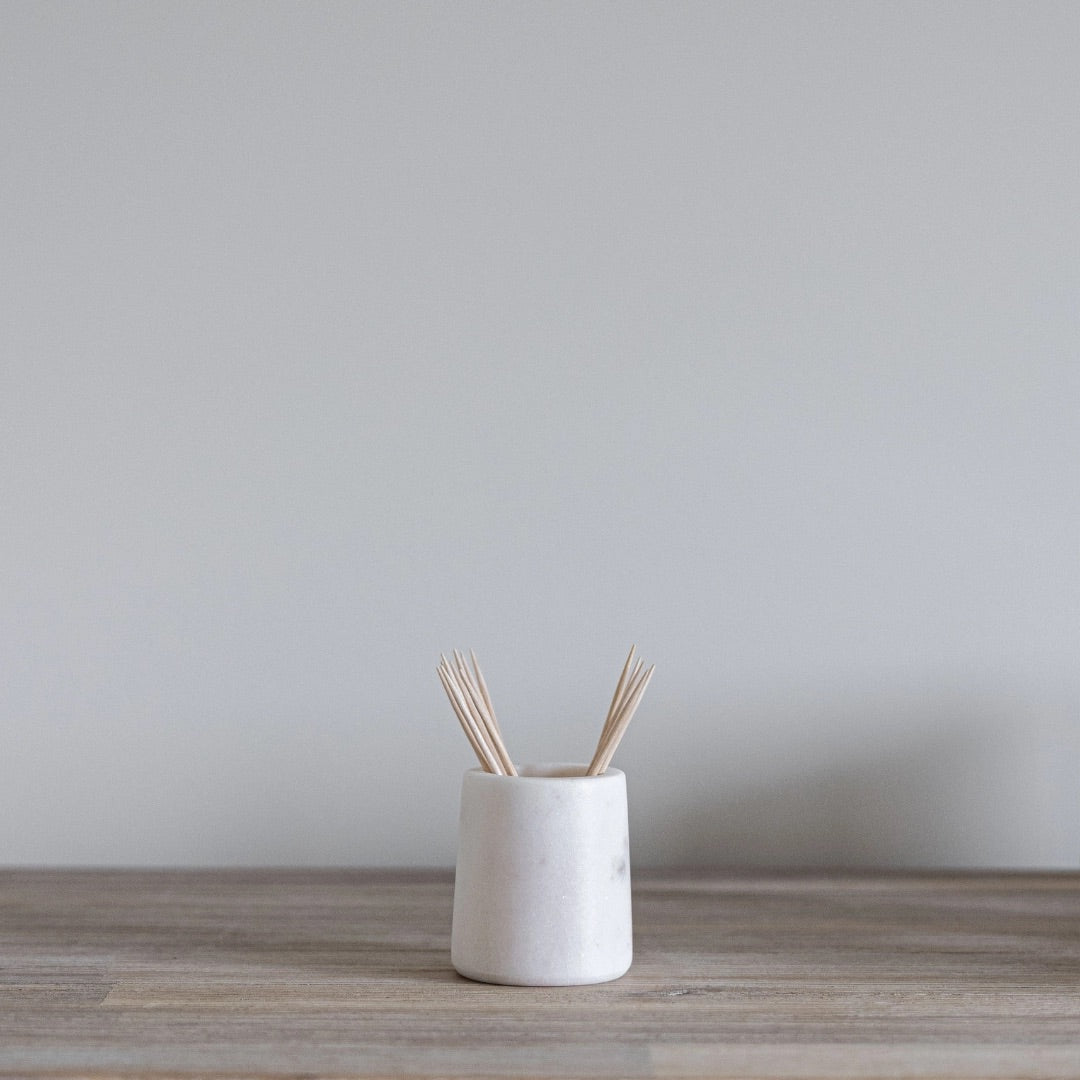 Marble Toothpick Holder