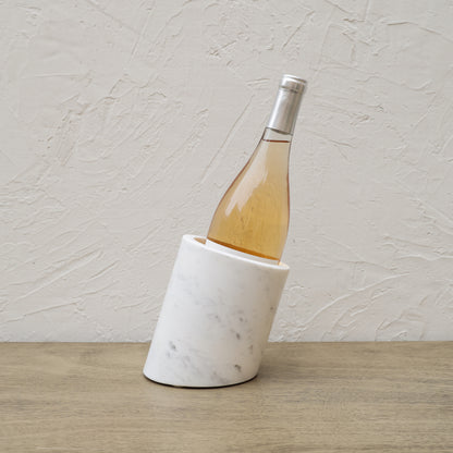 ANGLED MARBLE WINE COOLER