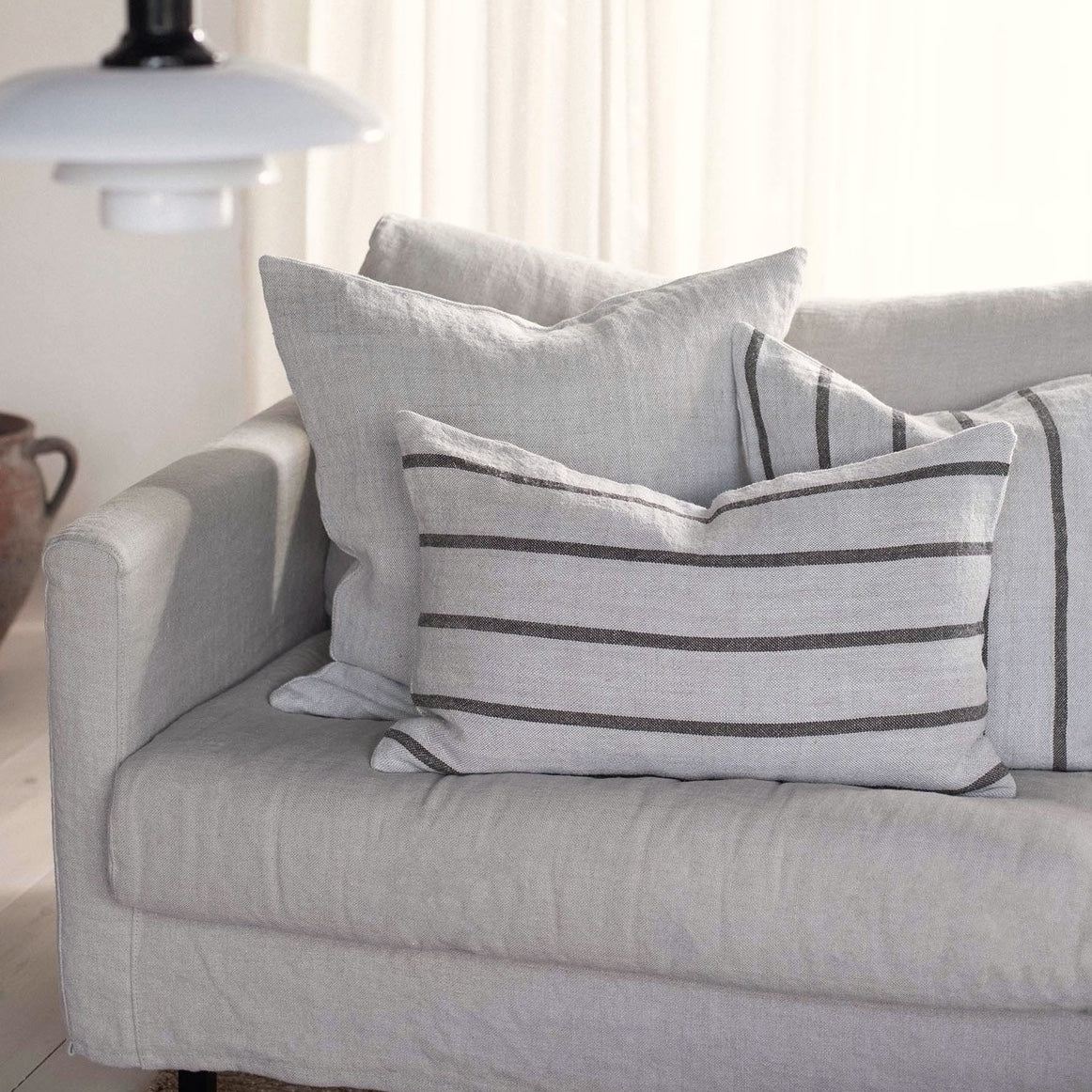 Melvin Striped Pillow