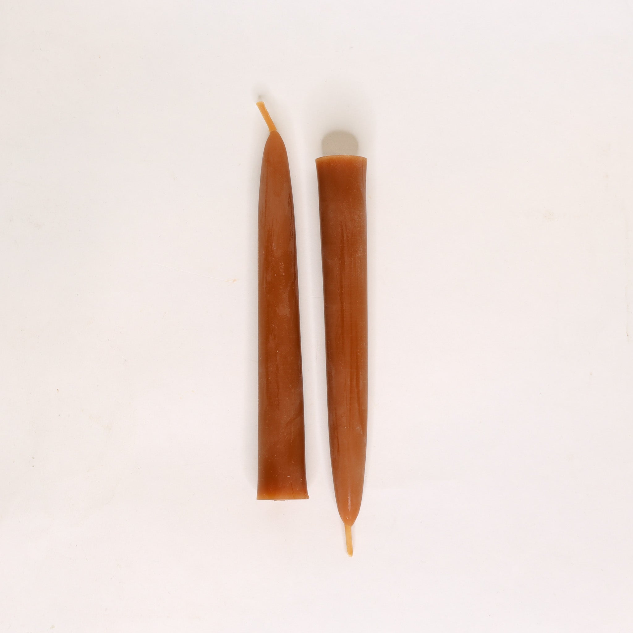 6" Beeswax Taper Candles | Set of 2