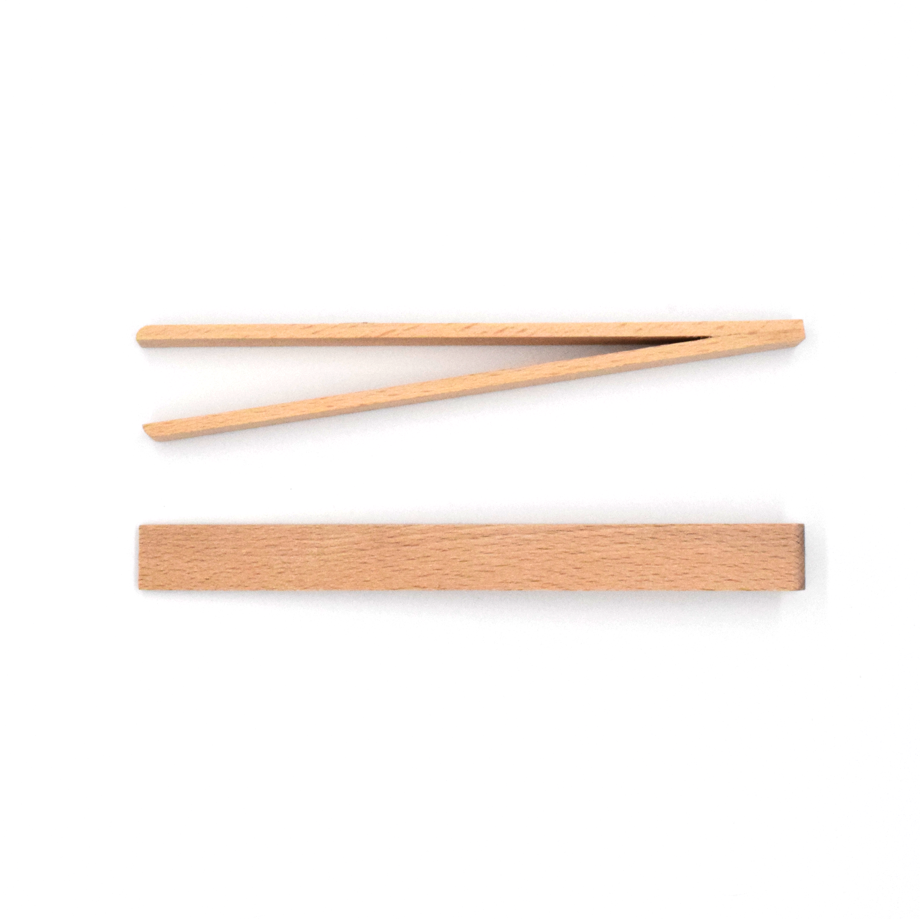 Mini Wooden Tongs