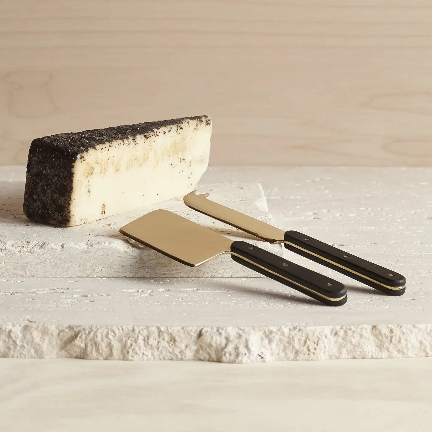 MONDRIAN CHEESE KNIVES | S/2