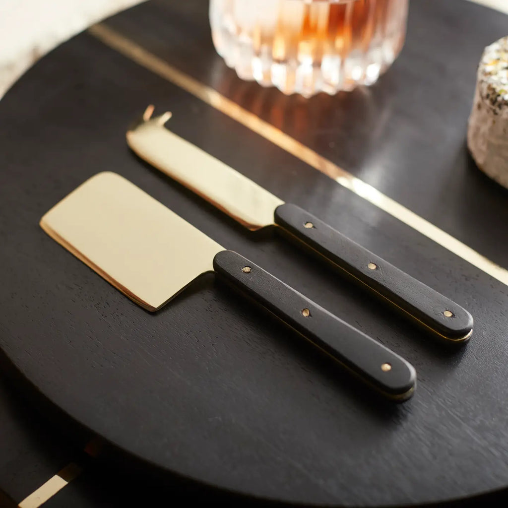 MONDRIAN CHEESE KNIVES | S/2
