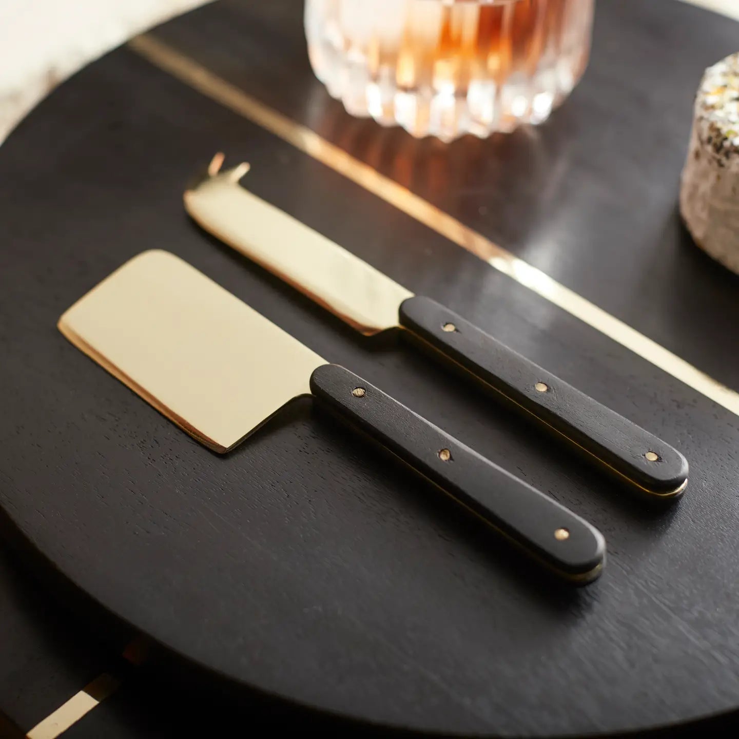 MONDRIAN CHEESE KNIVES | S/2