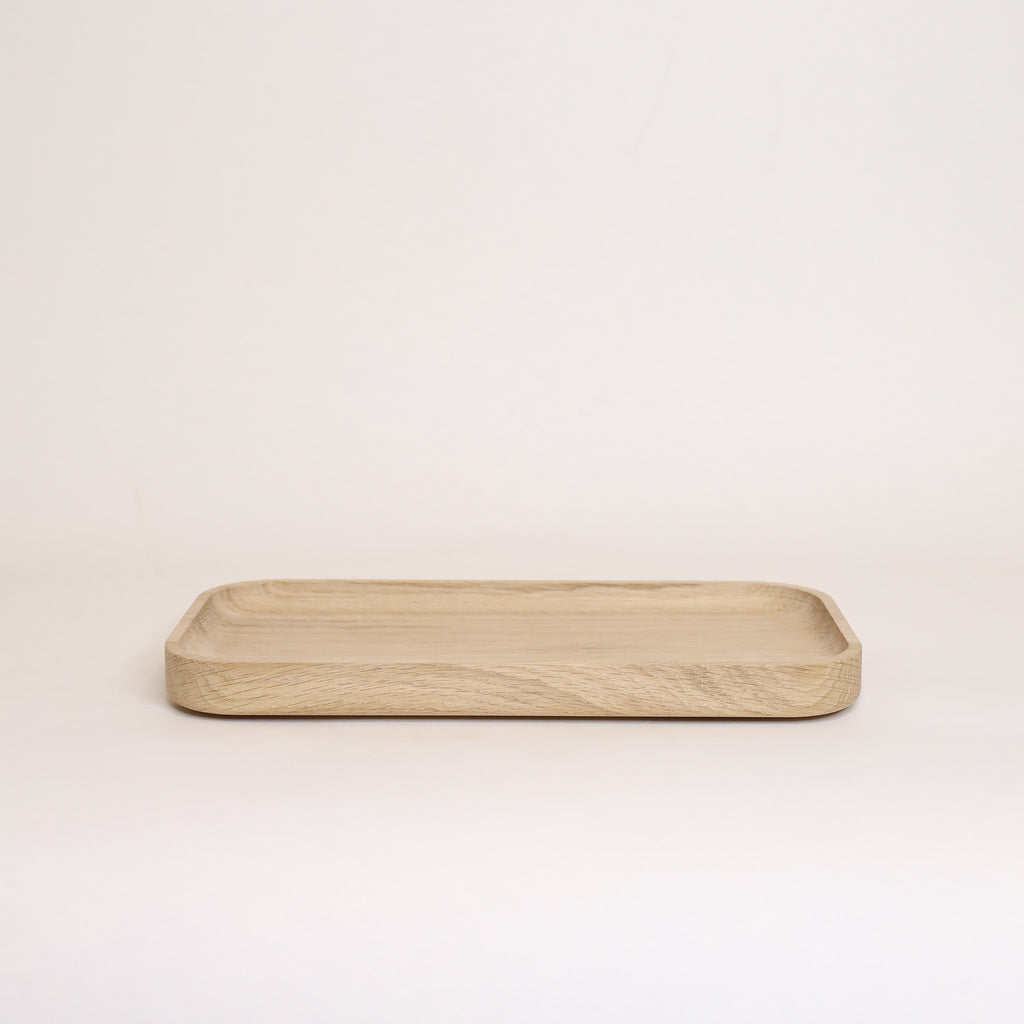 Natural Oak Rectangle Tray