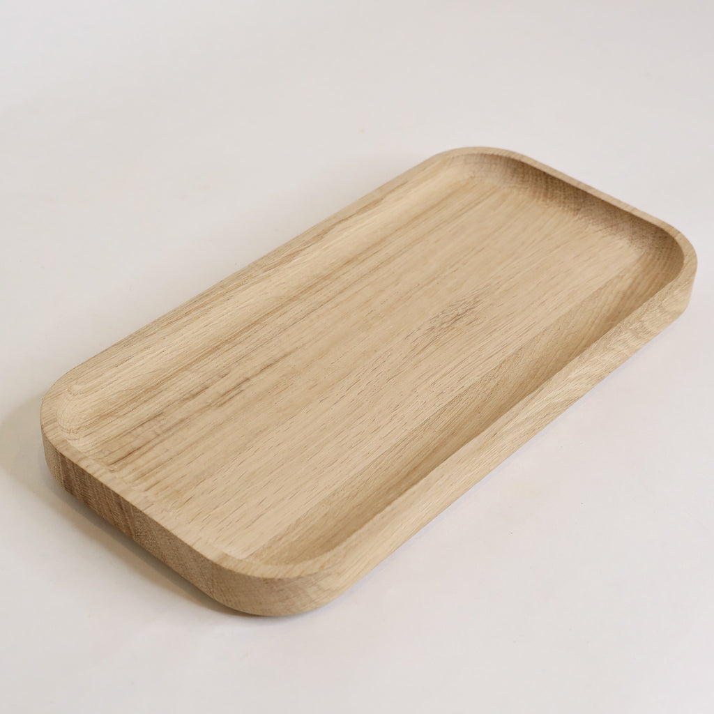 Natural Oak Rectangle Tray