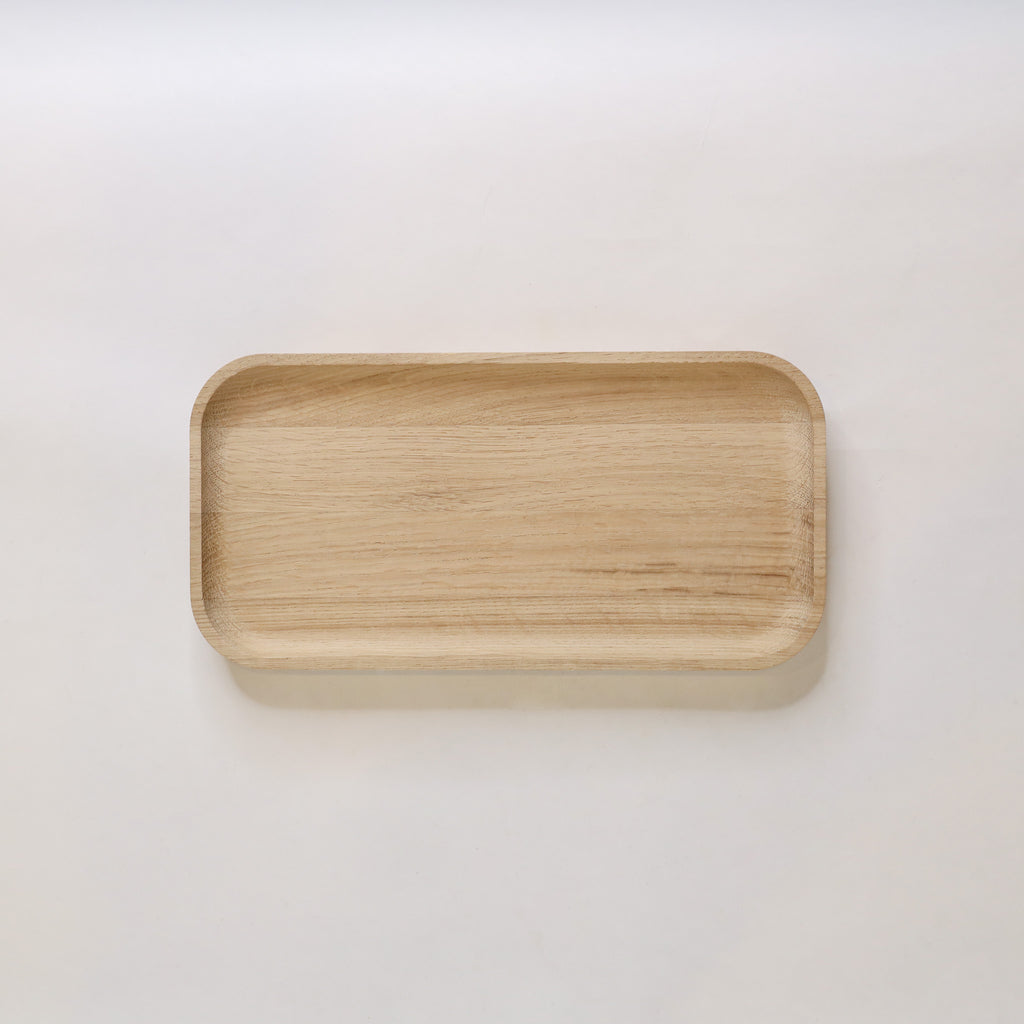 Natural Oak Rectangle Tray