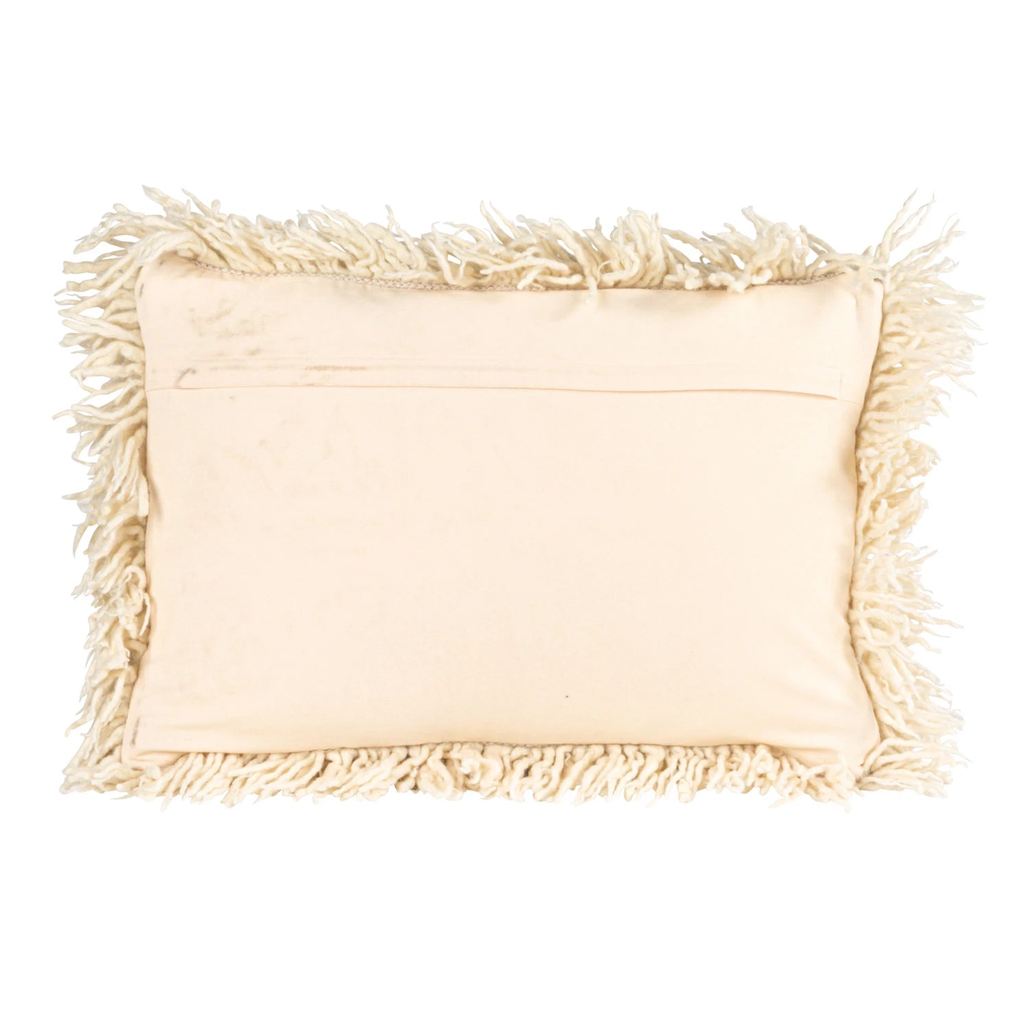 New Zealand Wool Shag Lumbar Pillow