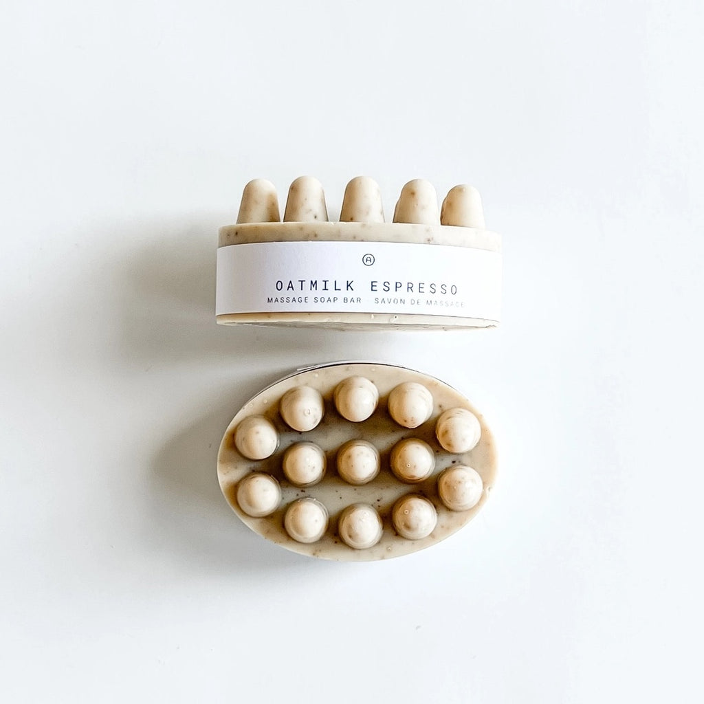 Oatmilk Espresso Massage Soap Bar