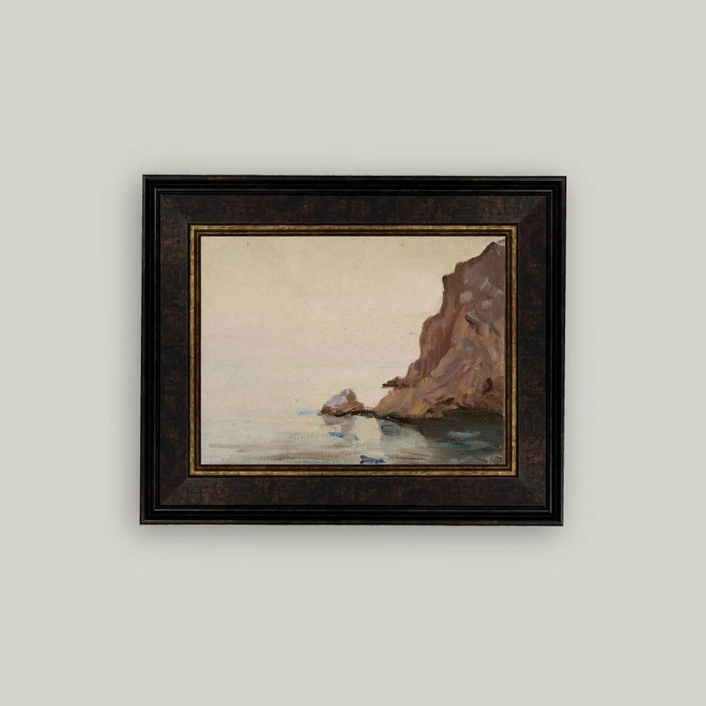 OCEAN CLIFFS FRAMED ARTWORK