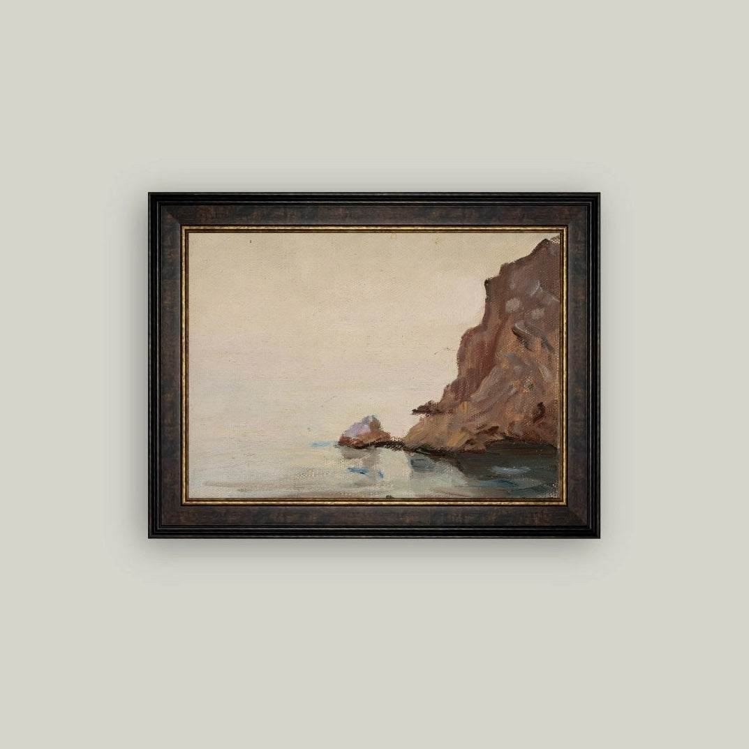 OCEAN CLIFFS FRAMED ARTWORK