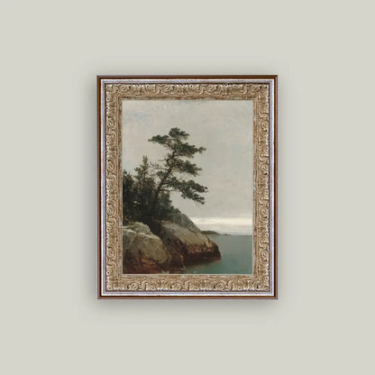 OCEAN SIDE FRAMED ARTWORK