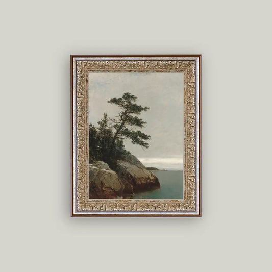 OCEAN SIDE FRAMED ARTWORK