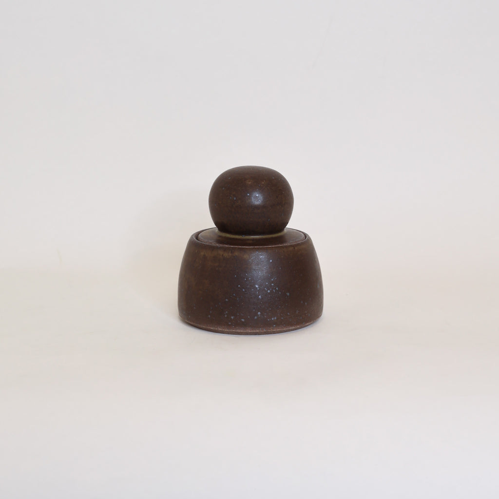 Olive Brown Stash Jars