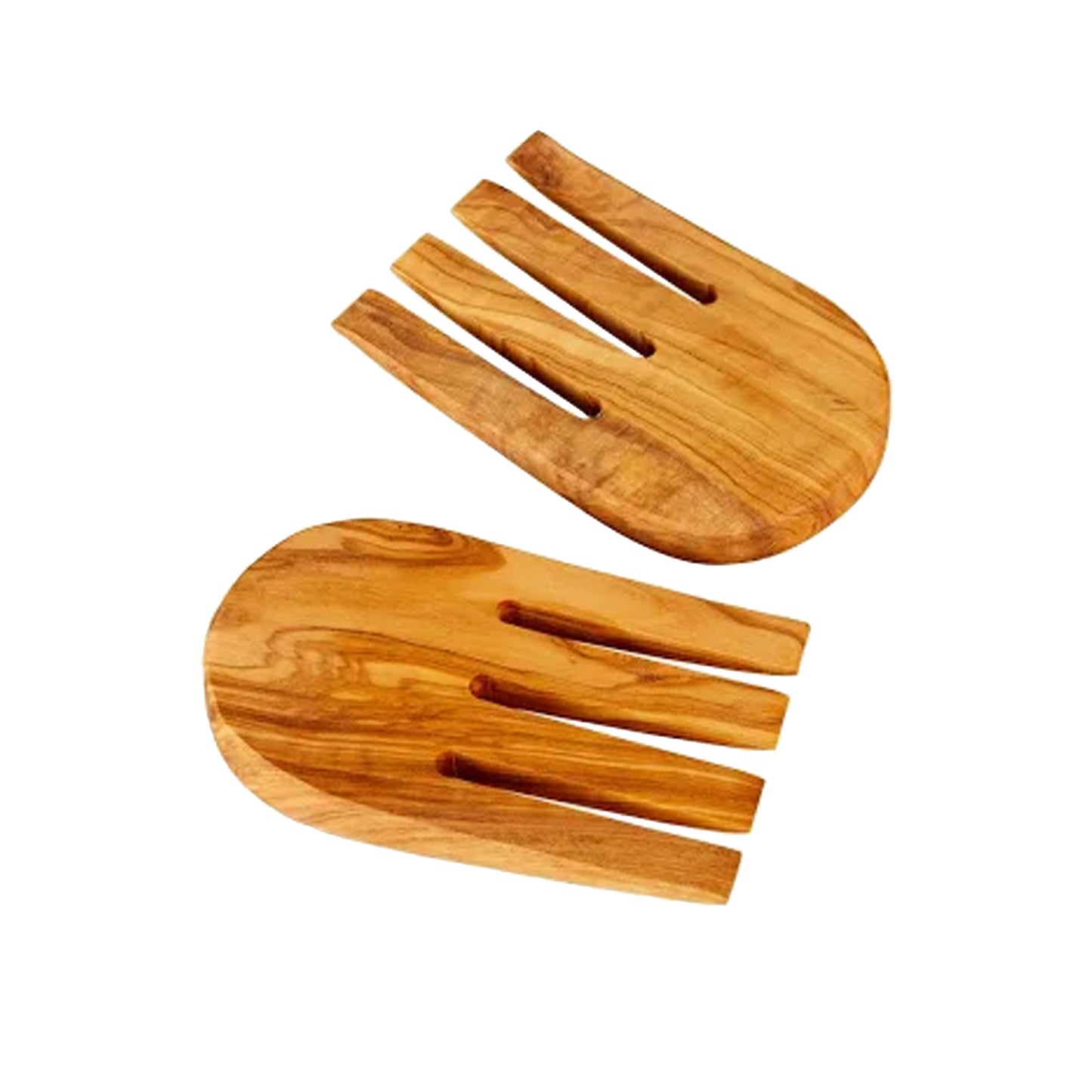 OLIVE WOOD SALAD HANDS