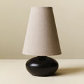 Olivia Linen Petite Table Lamp