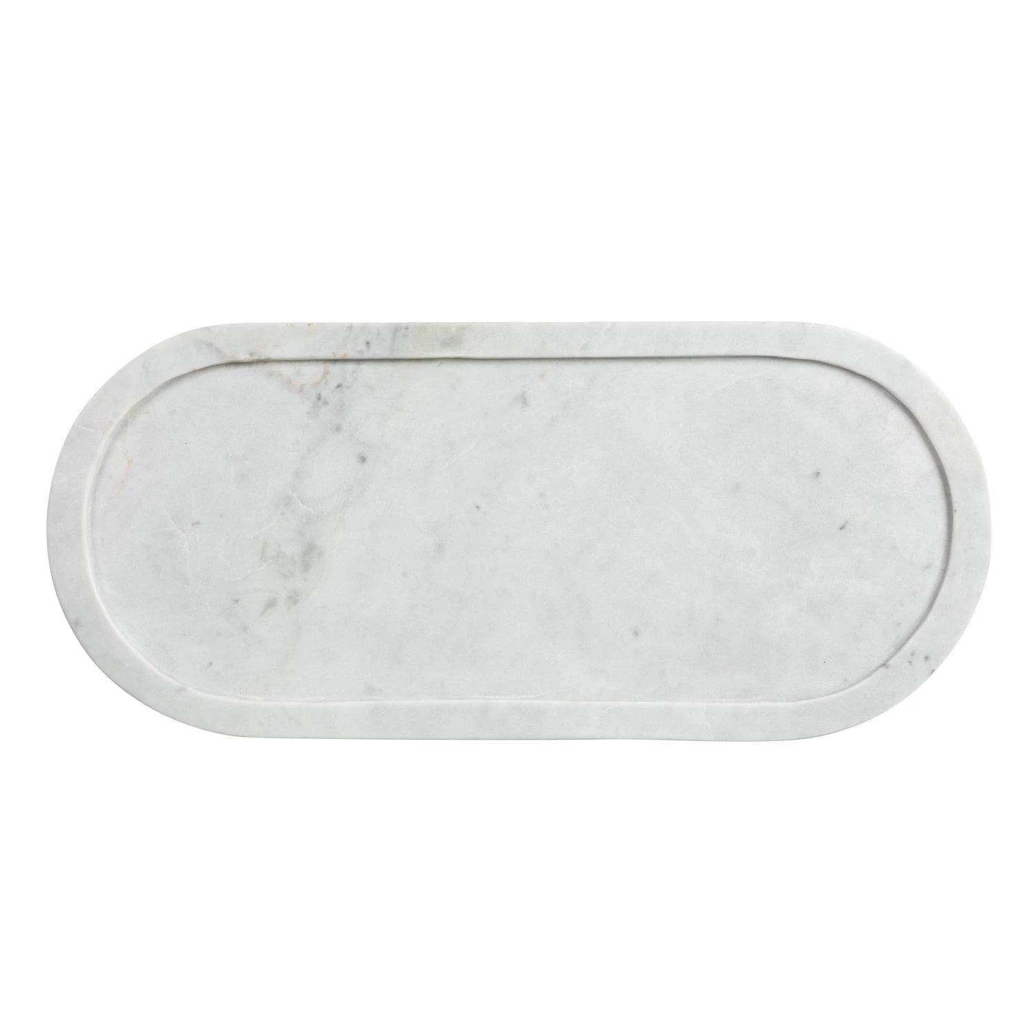 Rounded Marble Tray