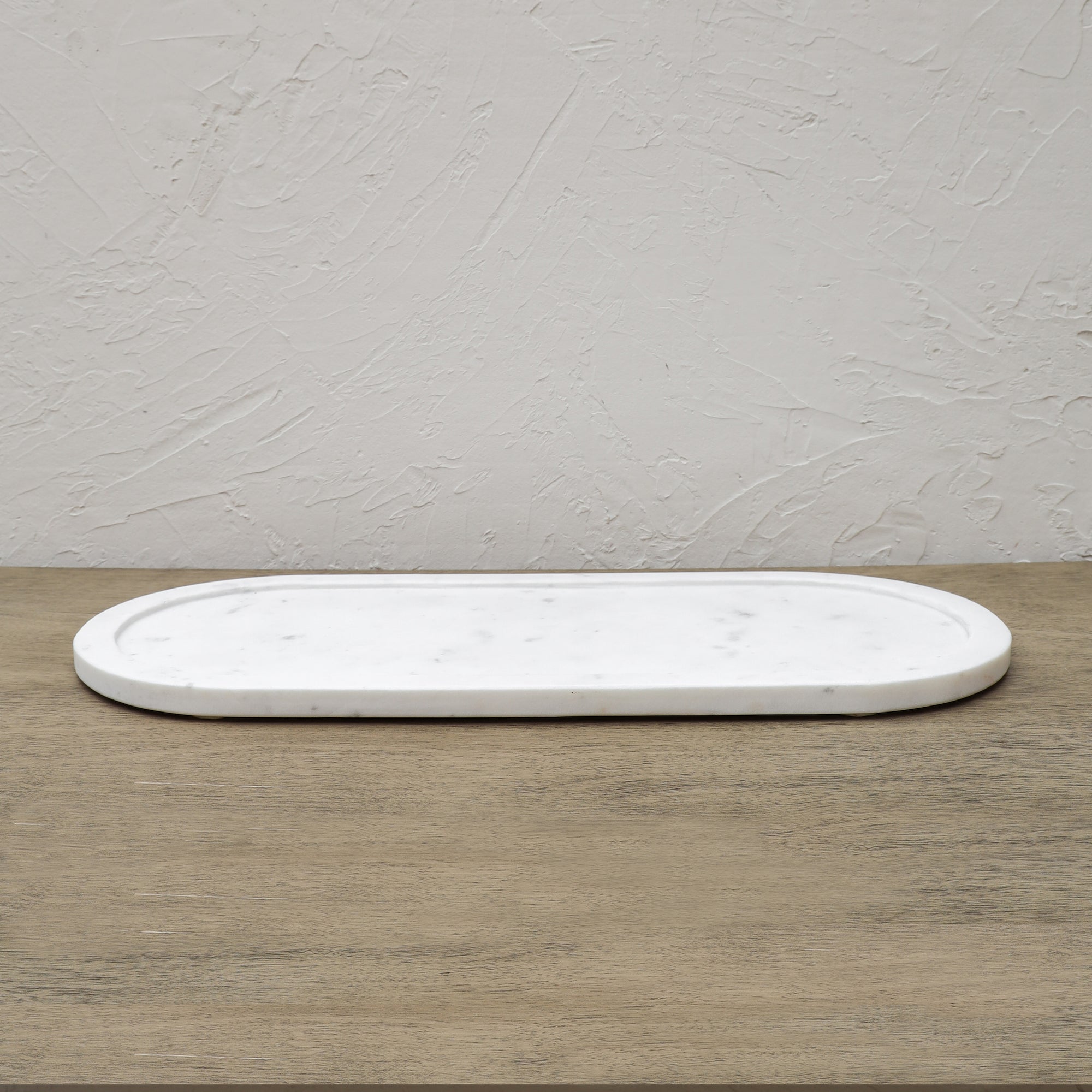 ROUNDED MARBLE TRAY