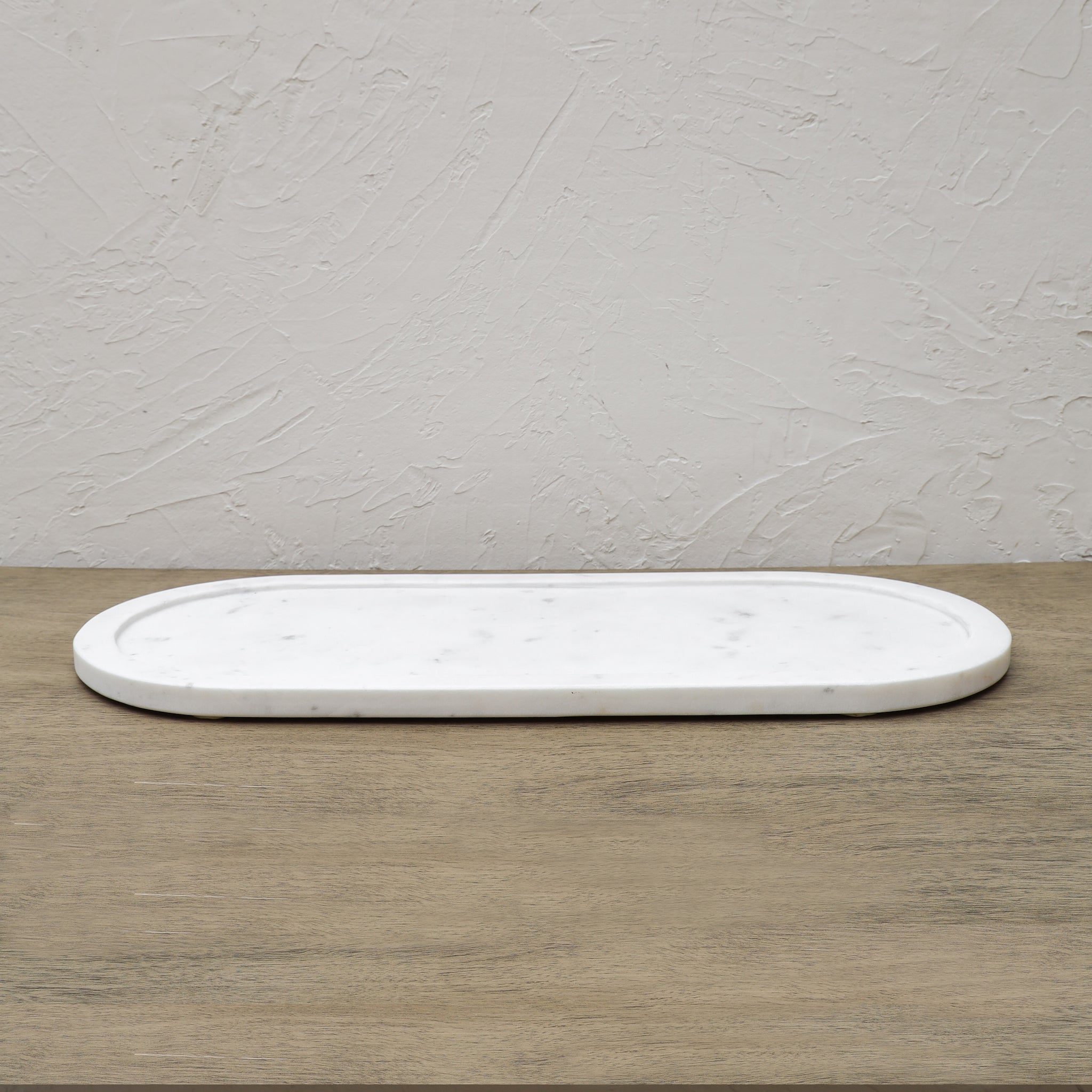Rounded Marble Tray