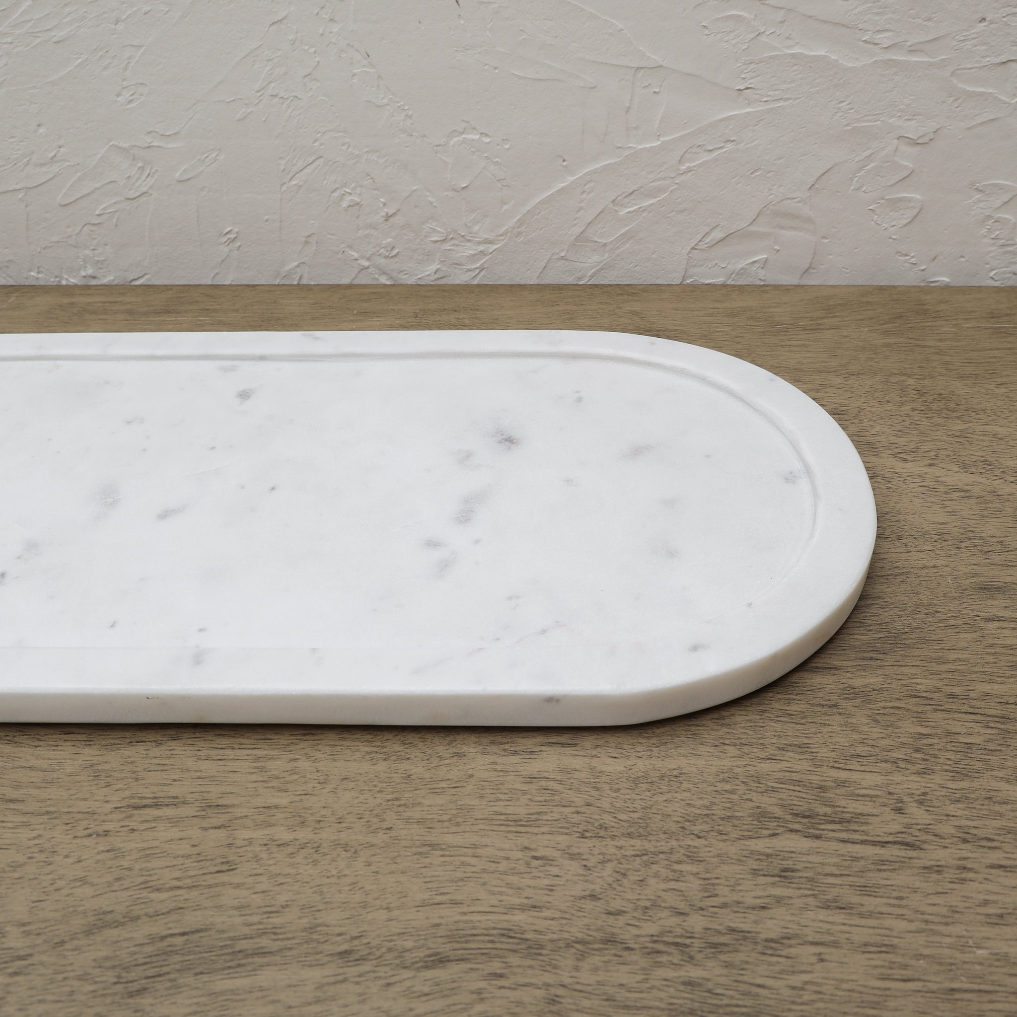 Rounded Marble Tray