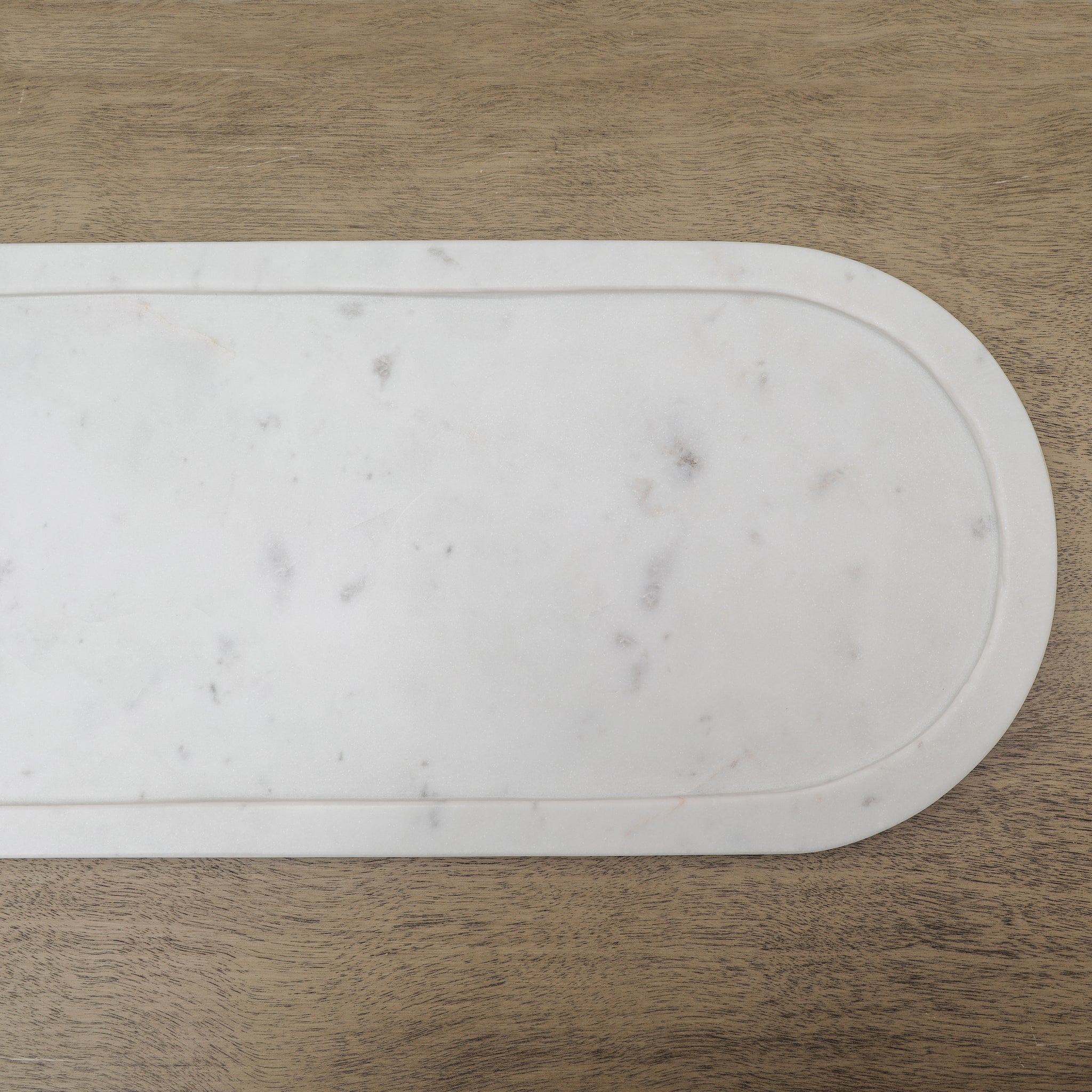 Rounded Marble Tray