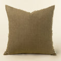 Oversized Lina Linen Throw Pillow | Hazelnut